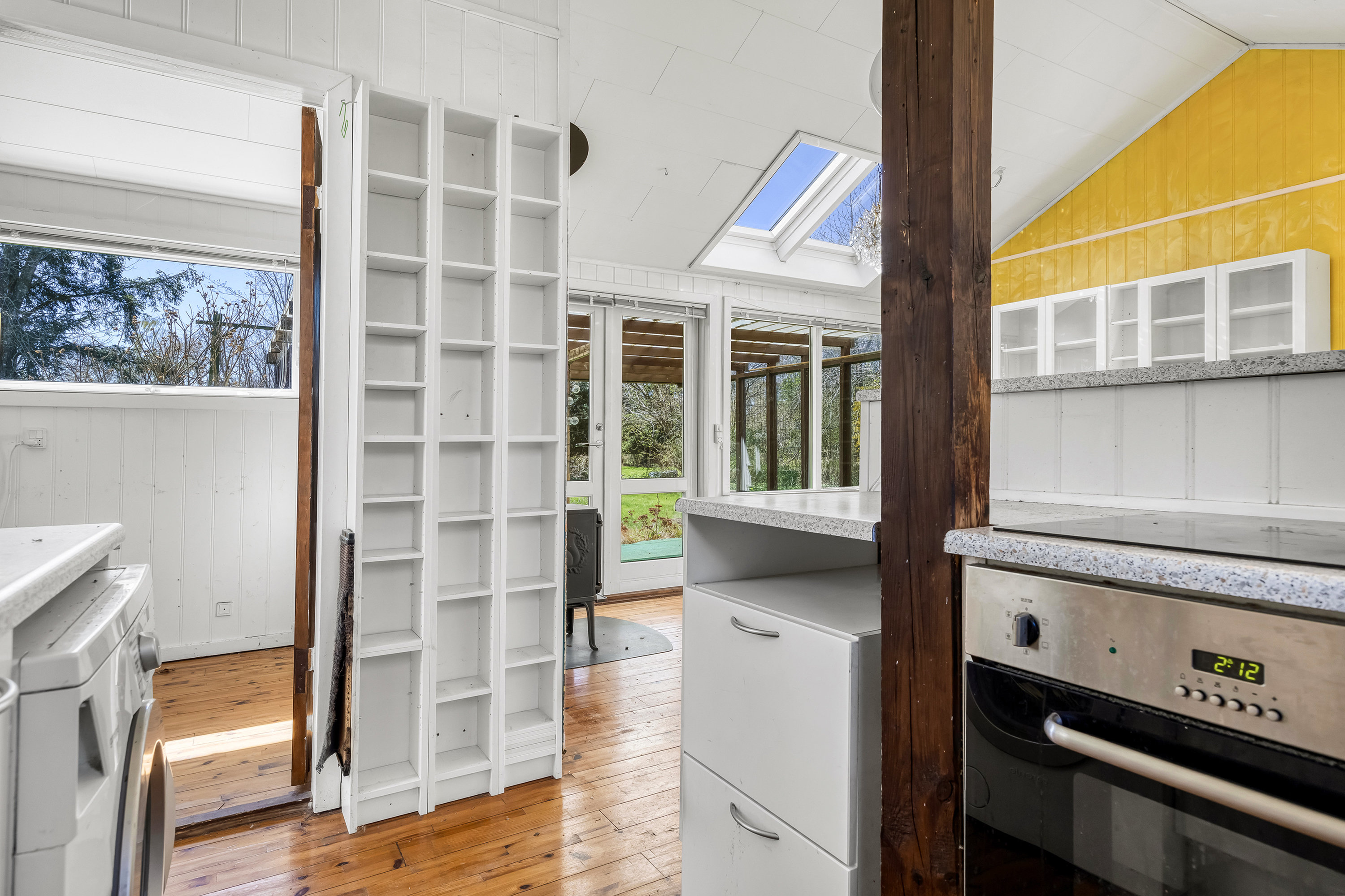 Fremhævet køkken billede i fuldskærmstilstand. Billede af Markskellet 6, 3210 Vejby