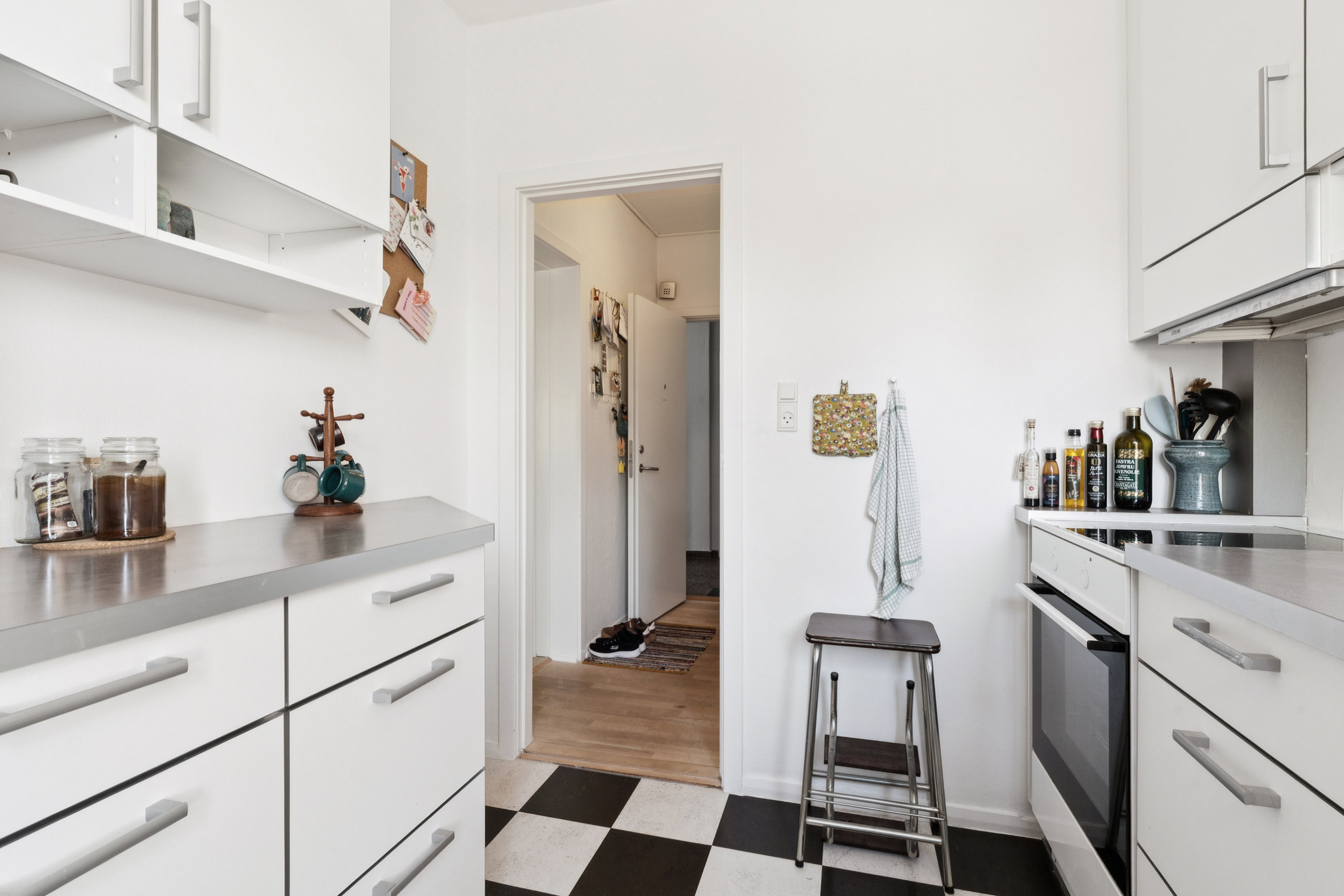 Fremhævet køkken billede i fuldskærmstilstand. Billede af Annebergvej 21, 1. 4., 9000 Aalborg