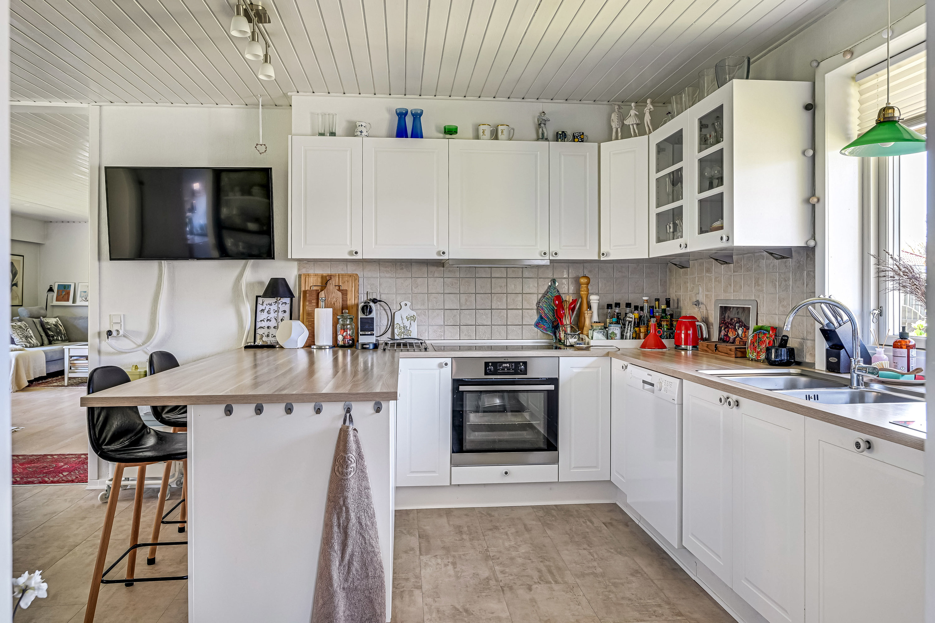 Fremhævet køkken billede i fuldskærmstilstand. Billede af Kløverengen 7, Nordby, 6720 Fanø