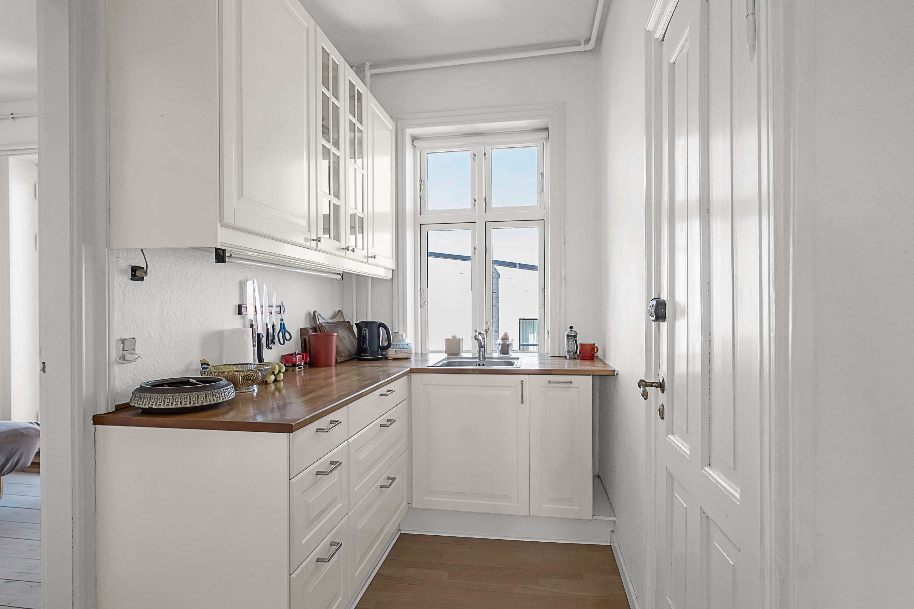 Fremhævet køkken billede i fuldskærmstilstand. Billede af Valdemarsgade 52, 2. tv., 8000 Aarhus C