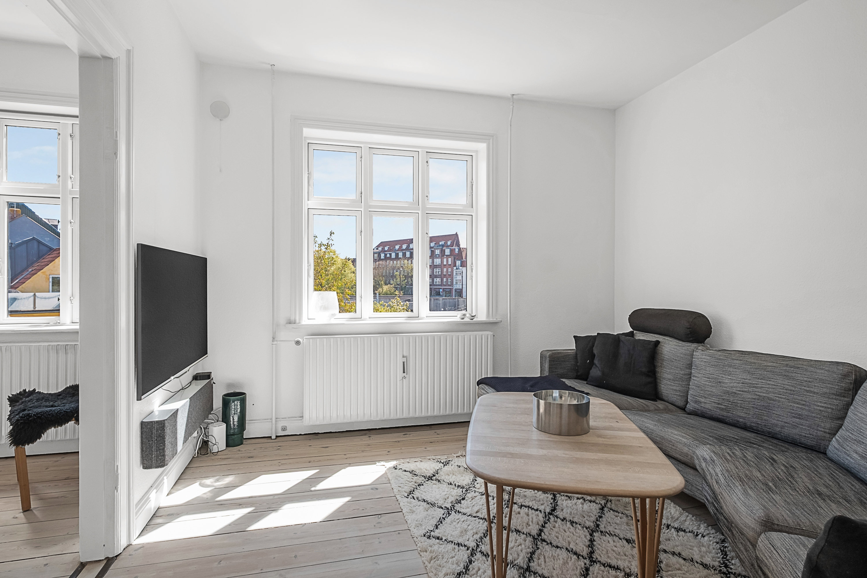 Fremhævet stue billede i fuldskærmstilstand. Billede af Valdemarsgade 52, 2. tv., 8000 Aarhus C