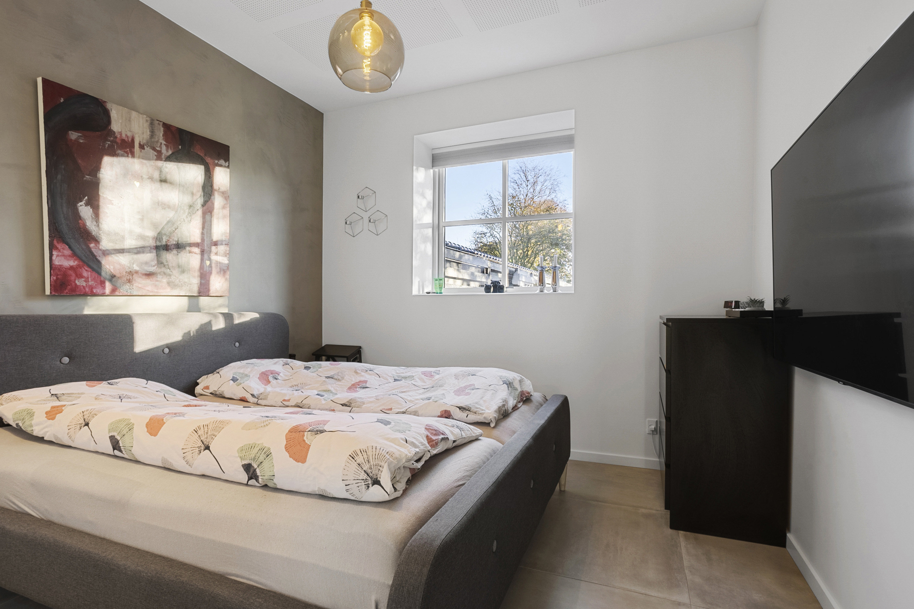 Fremhævet soveværelse billede i fuldskærmstilstand. Billede af Godthåbsvej 1, Astrup, 9800 Hjørring