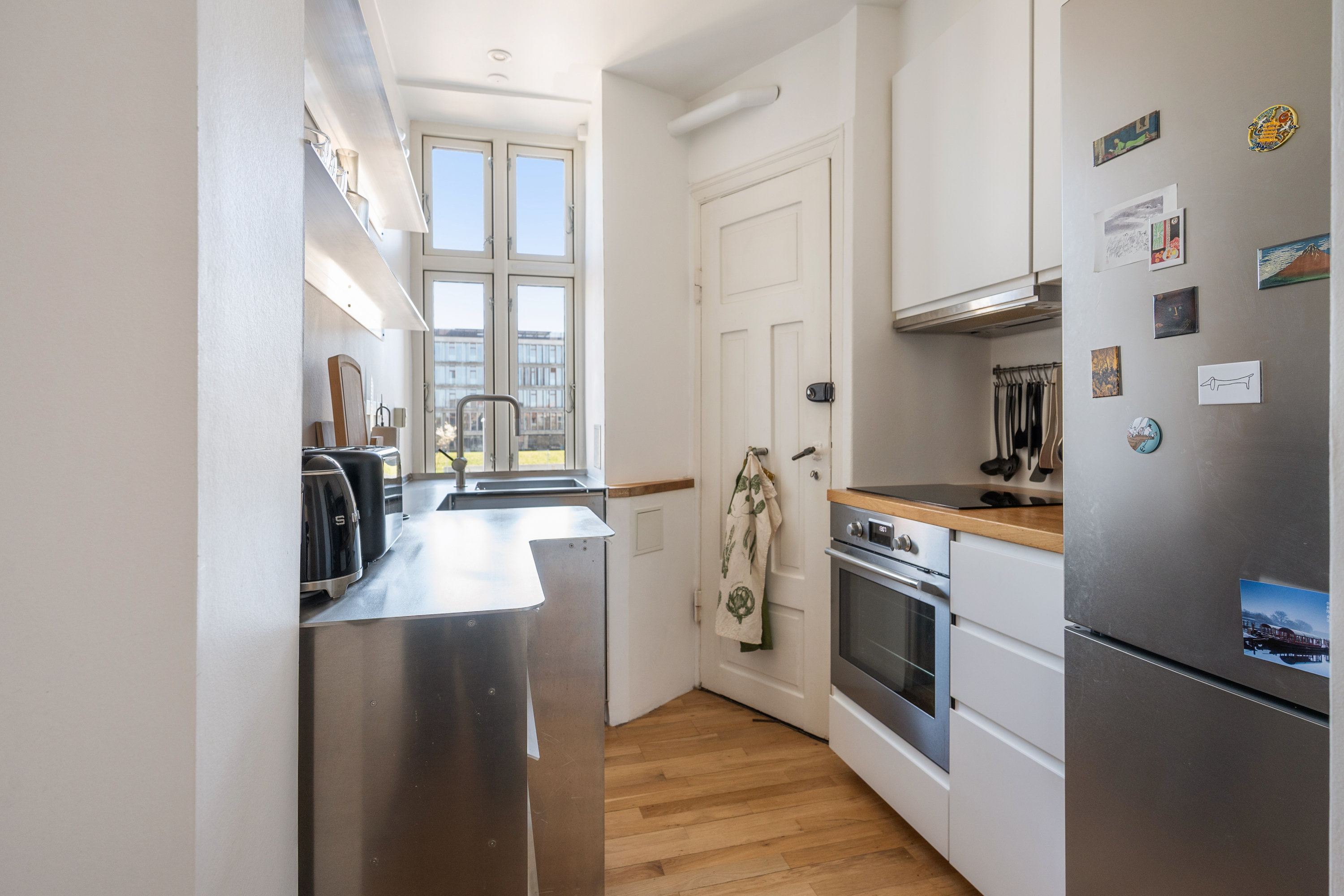 Fremhævet køkken billede i fuldskærmstilstand. Billede af Nordre Fasanvej 26, 2. tv., 2000 Frederiksberg