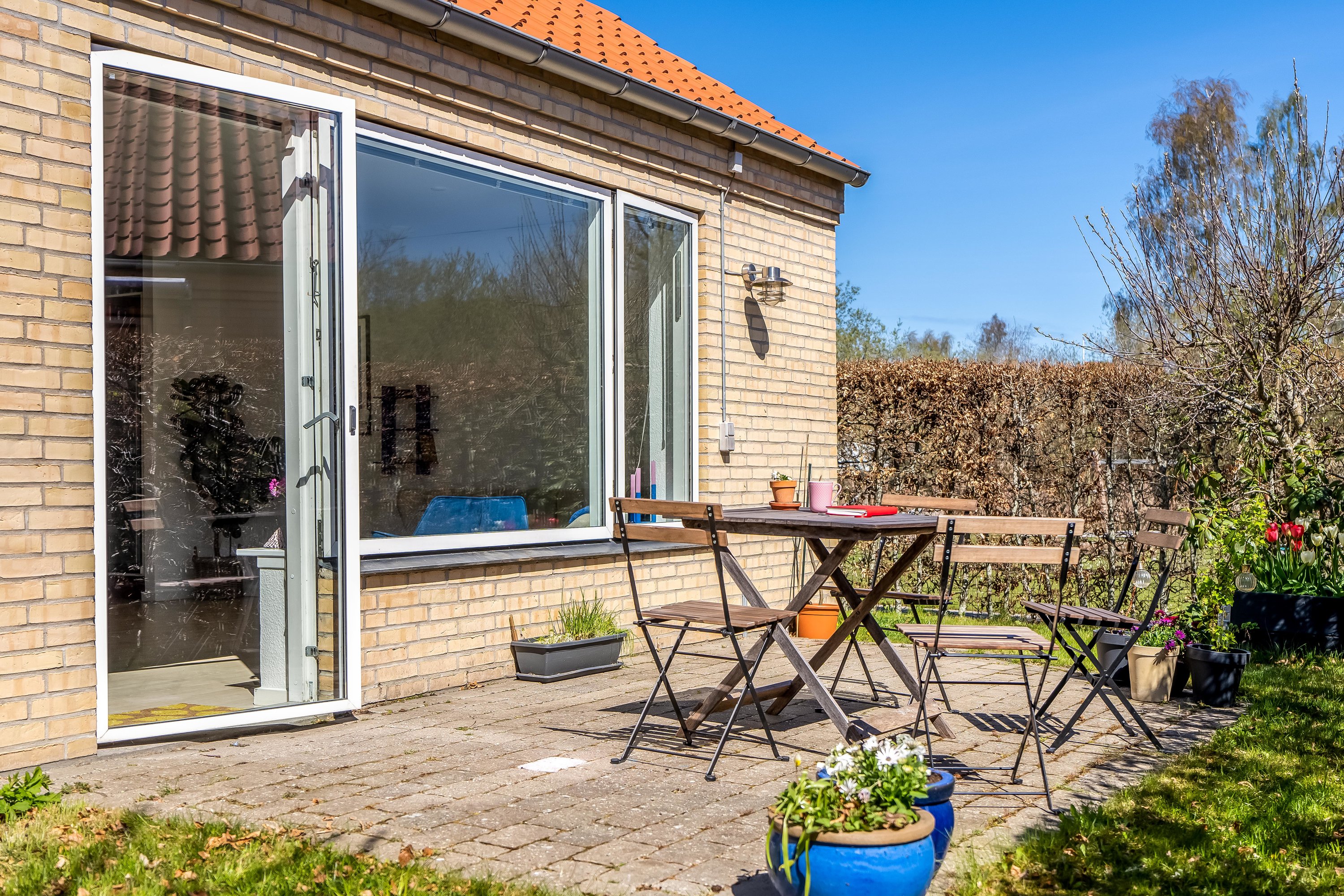 Fremhævet terrasse billede i fuldskærmstilstand. Billede af Jagtvej 34, 3400 Hillerød