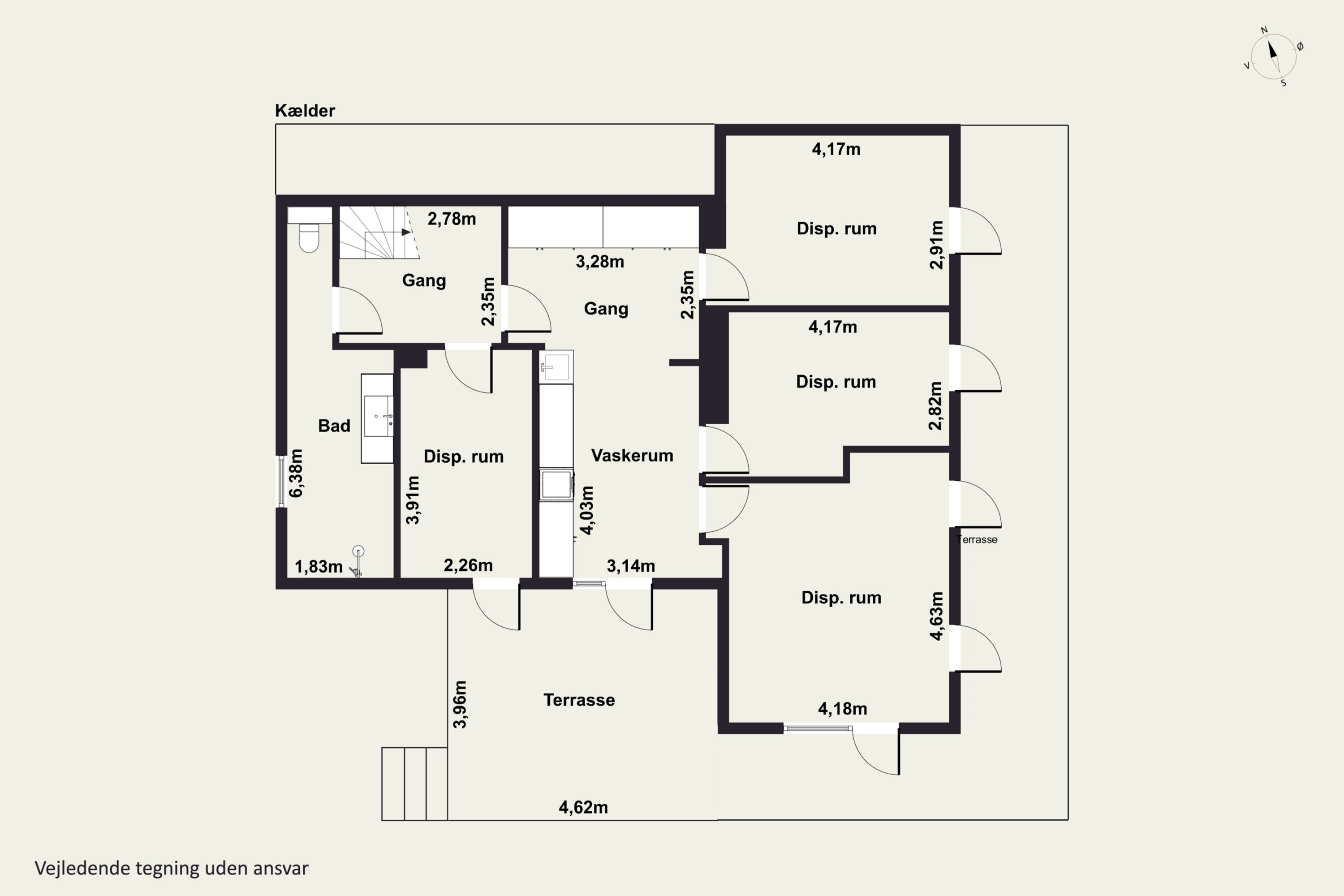 Plantegninger billede af Michael Anchers Vej 15A, 8270 Højbjerg