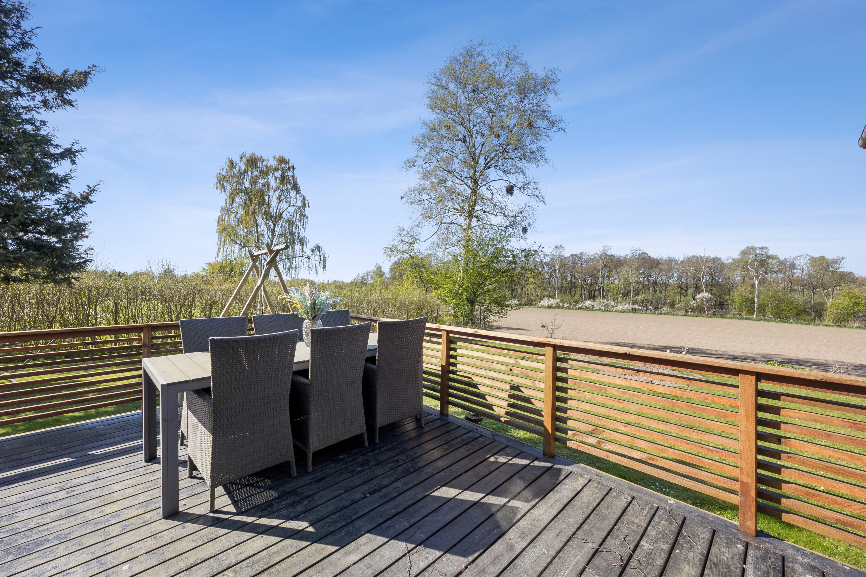 Fremhævet terrasse billede i fuldskærmstilstand. Billede af Nordrupvej 35, Mulstrup, 4100 Ringsted