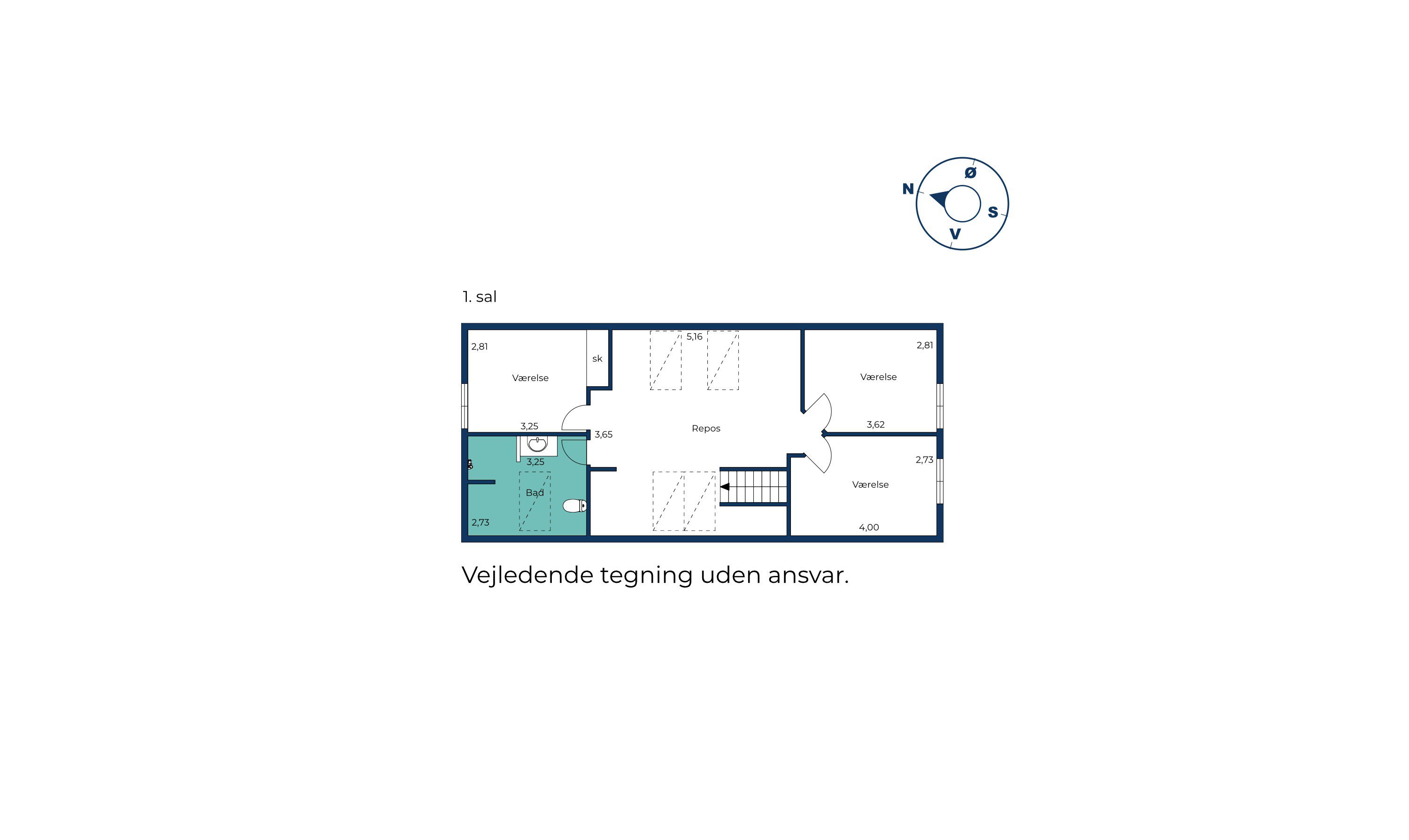 Plantegninger billede af Godthåbsvej 1, Astrup, 9800 Hjørring