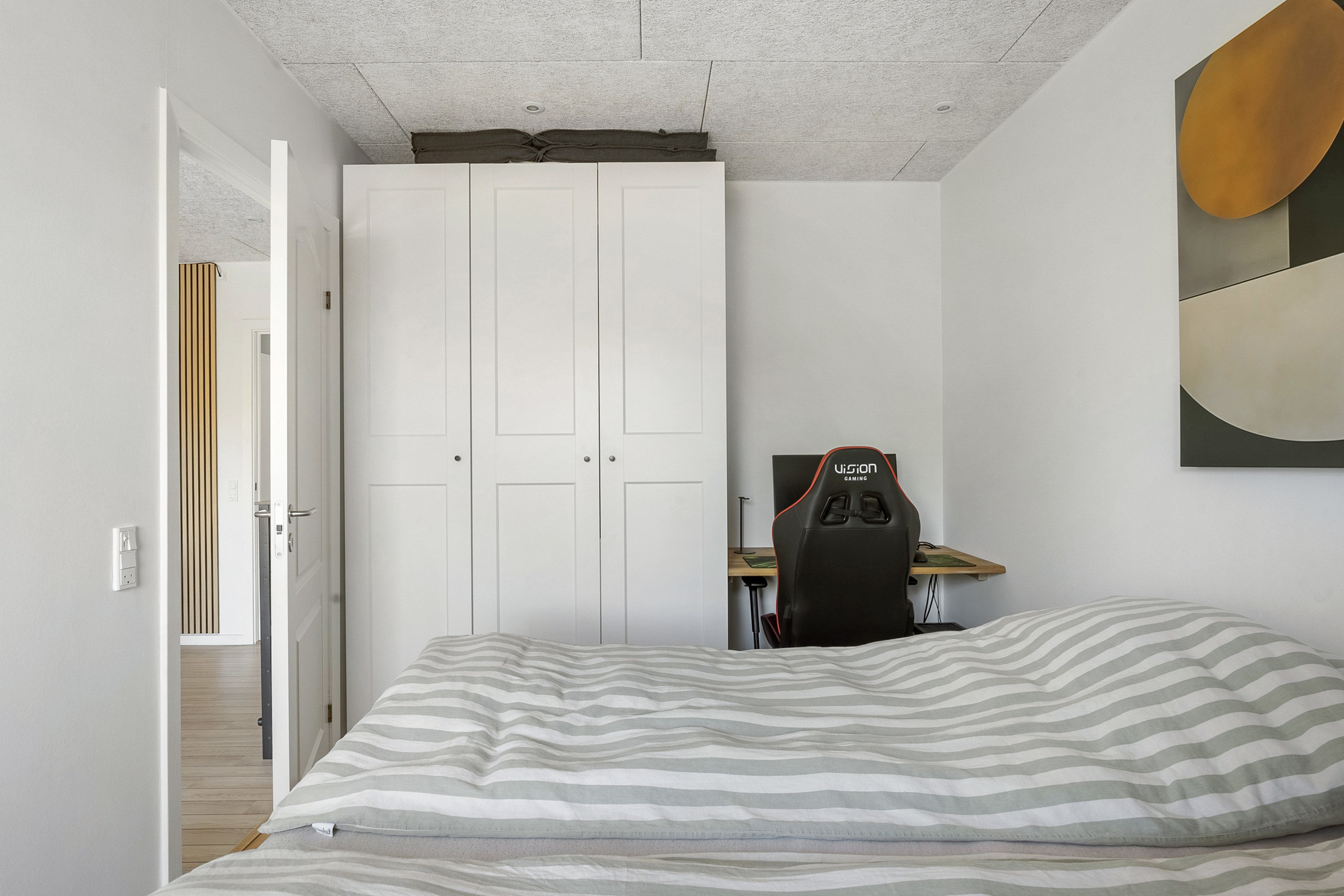 Fremhævet soveværelse billede i fuldskærmstilstand. Billede af Albanigade 67, 2. 11., 5000 Odense C