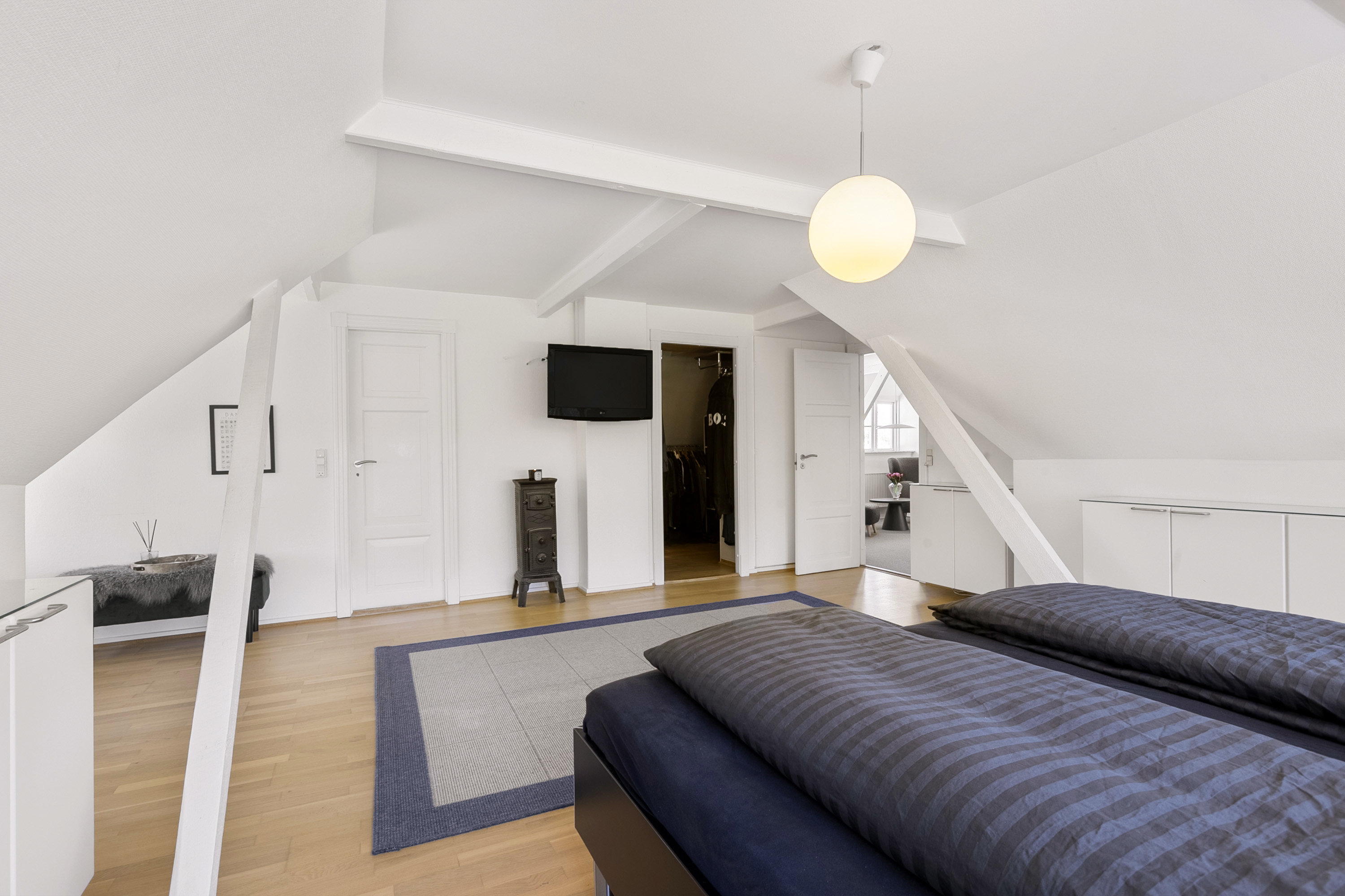 Fremhævet soveværelse billede i fuldskærmstilstand. Billede af Strandelhjørn Skovvej 15, 6500 Vojens