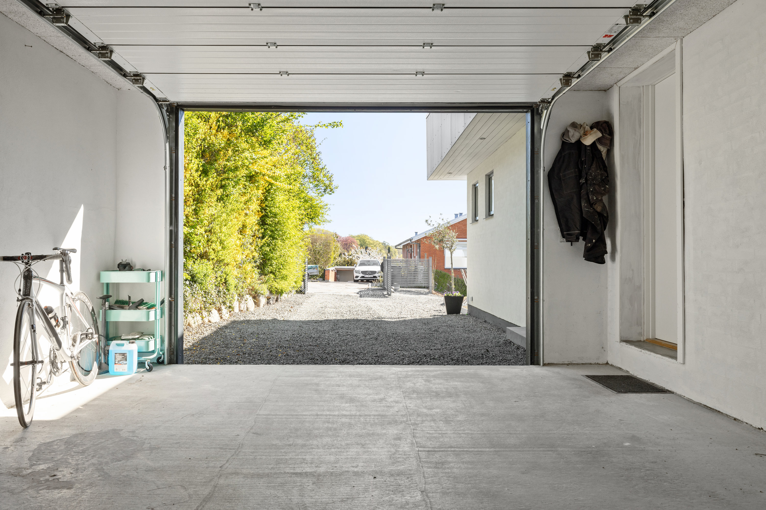 Fremhævet garage billede i fuldskærmstilstand. Billede af Udsigten 6, 5700 Svendborg