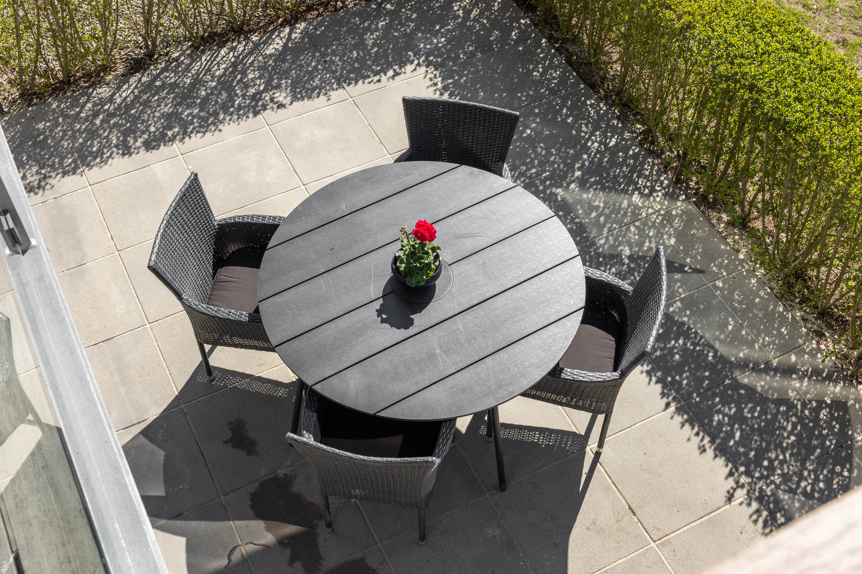 Fremhævet terrasse billede i fuldskærmstilstand. Billede af Udsigten 6, 5700 Svendborg