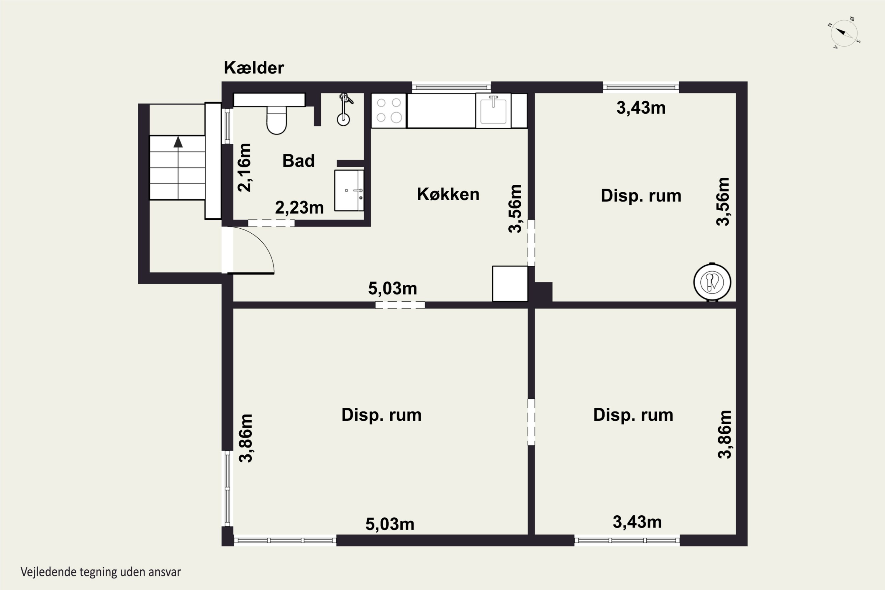 Plantegninger billede af Skærbækvej 25K, 8600 Silkeborg
