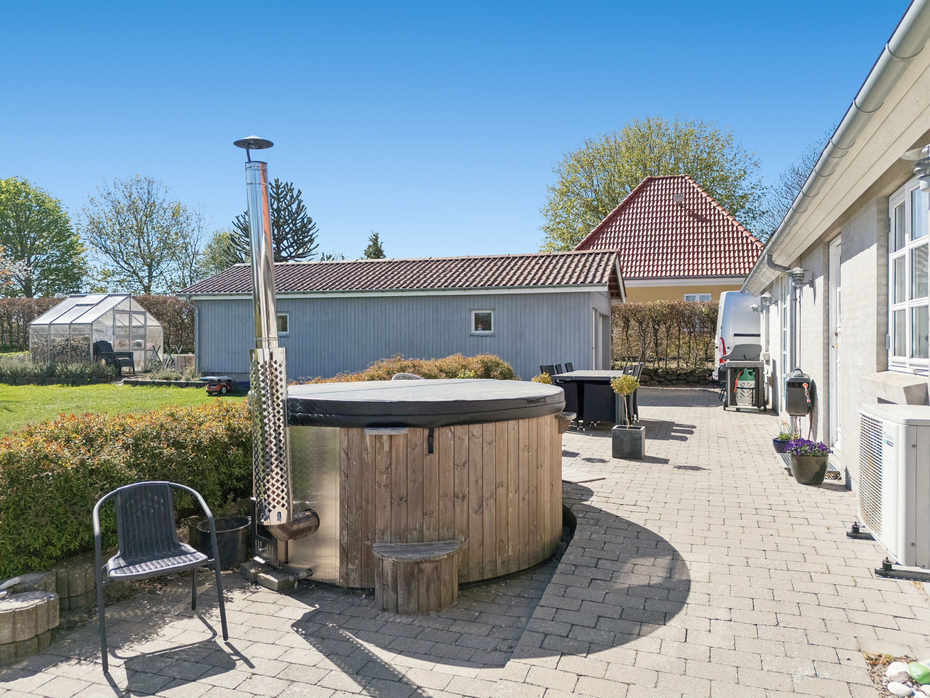 Fremhævet udendørs billede i fuldskærmstilstand. Billede af Rugtvedvej 31, Forsinge, 4490 Jerslev Sjælland