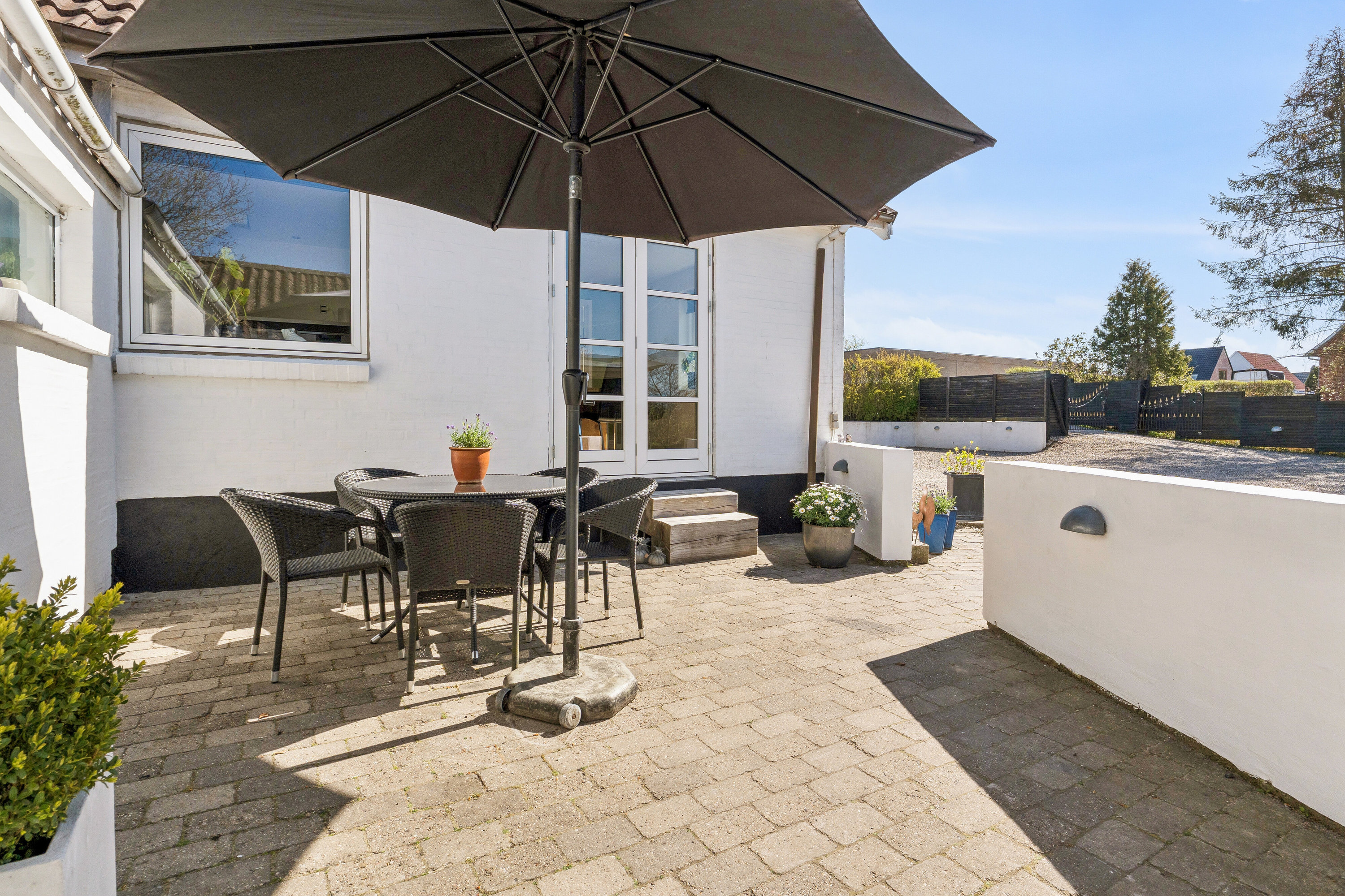 Fremhævet overdækket terrasse billede i fuldskærmstilstand. Billede af Ørbækvej 877, Ferritslev, 5863 Ferritslev Fyn