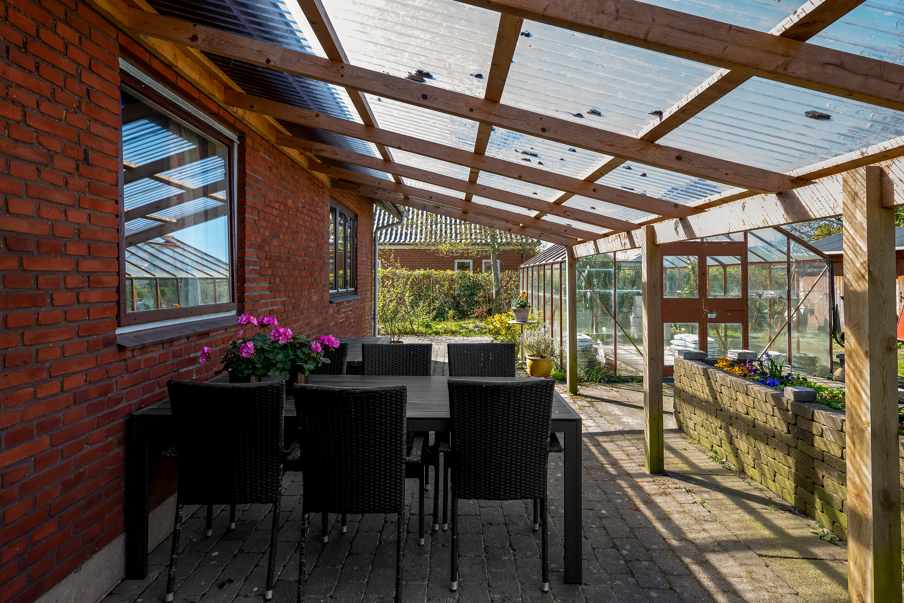 Fremhævet overdækket terrasse billede i fuldskærmstilstand. Billede af Bavnebjergvej 2, Nordby, 6720 Fanø