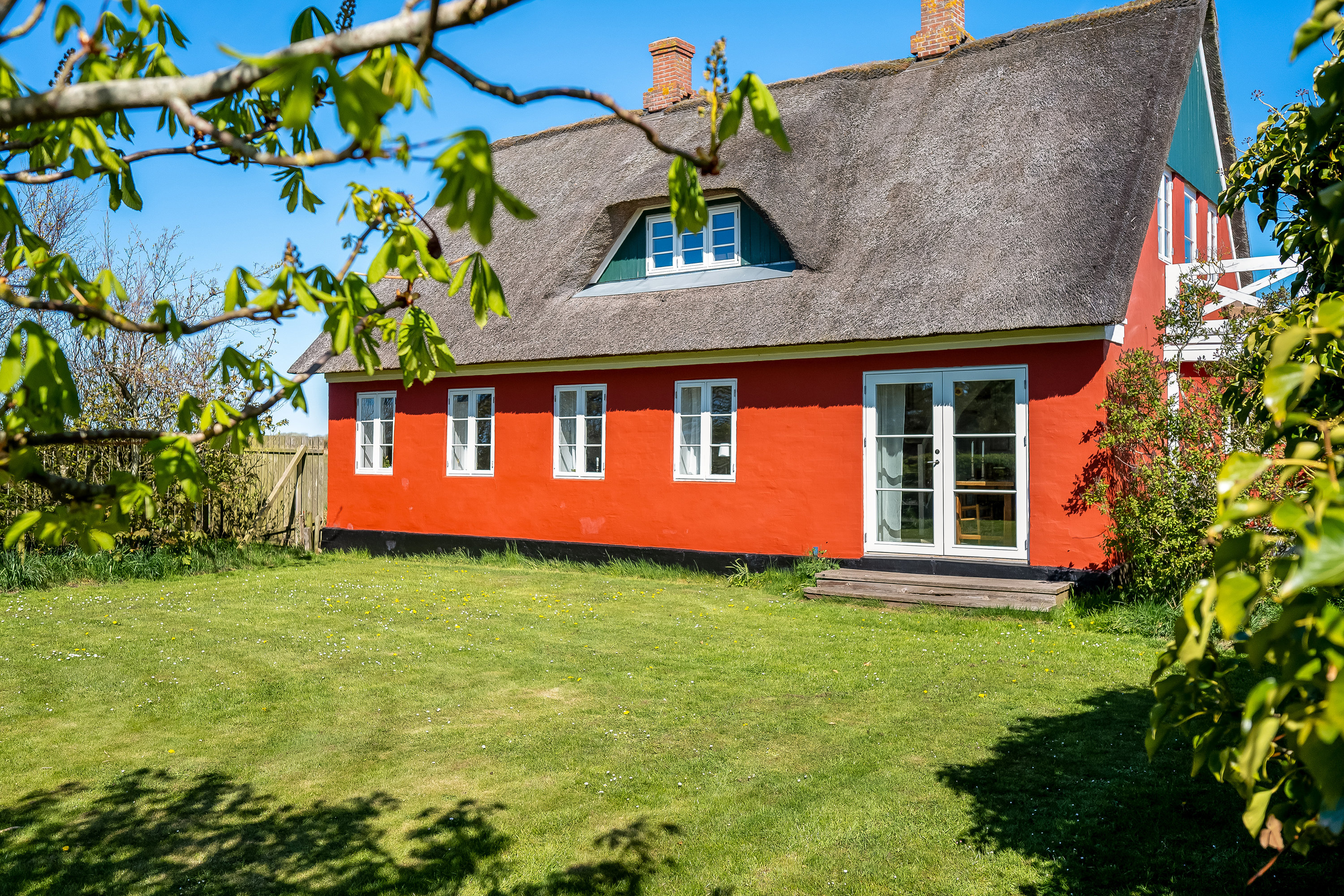 Fremhævet facade billede i fuldskærmstilstand. Billede af Hæsset 7, Rindby, 6720 Fanø