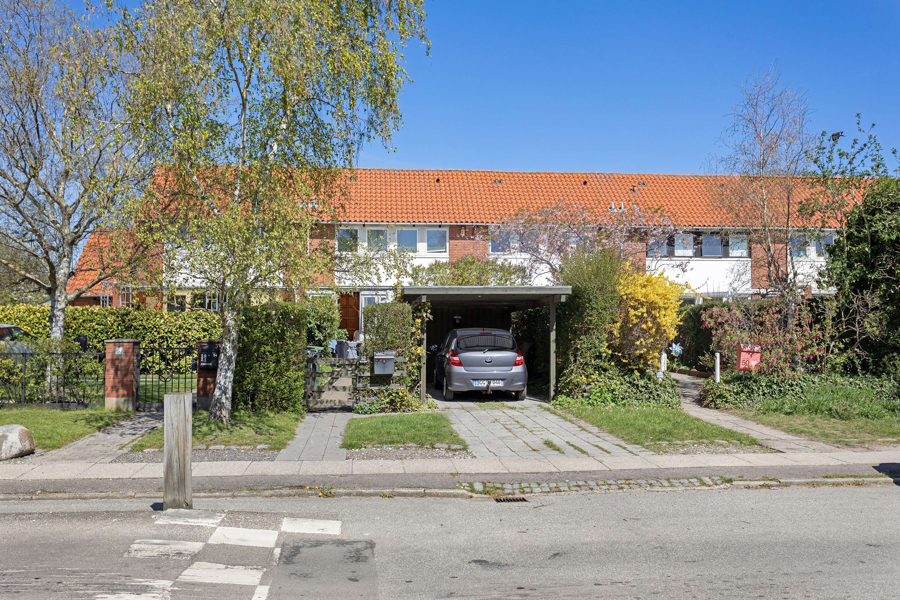 Fremhævet facade billede i fuldskærmstilstand. Billede af Bygrænsen 50, 2770 Kastrup