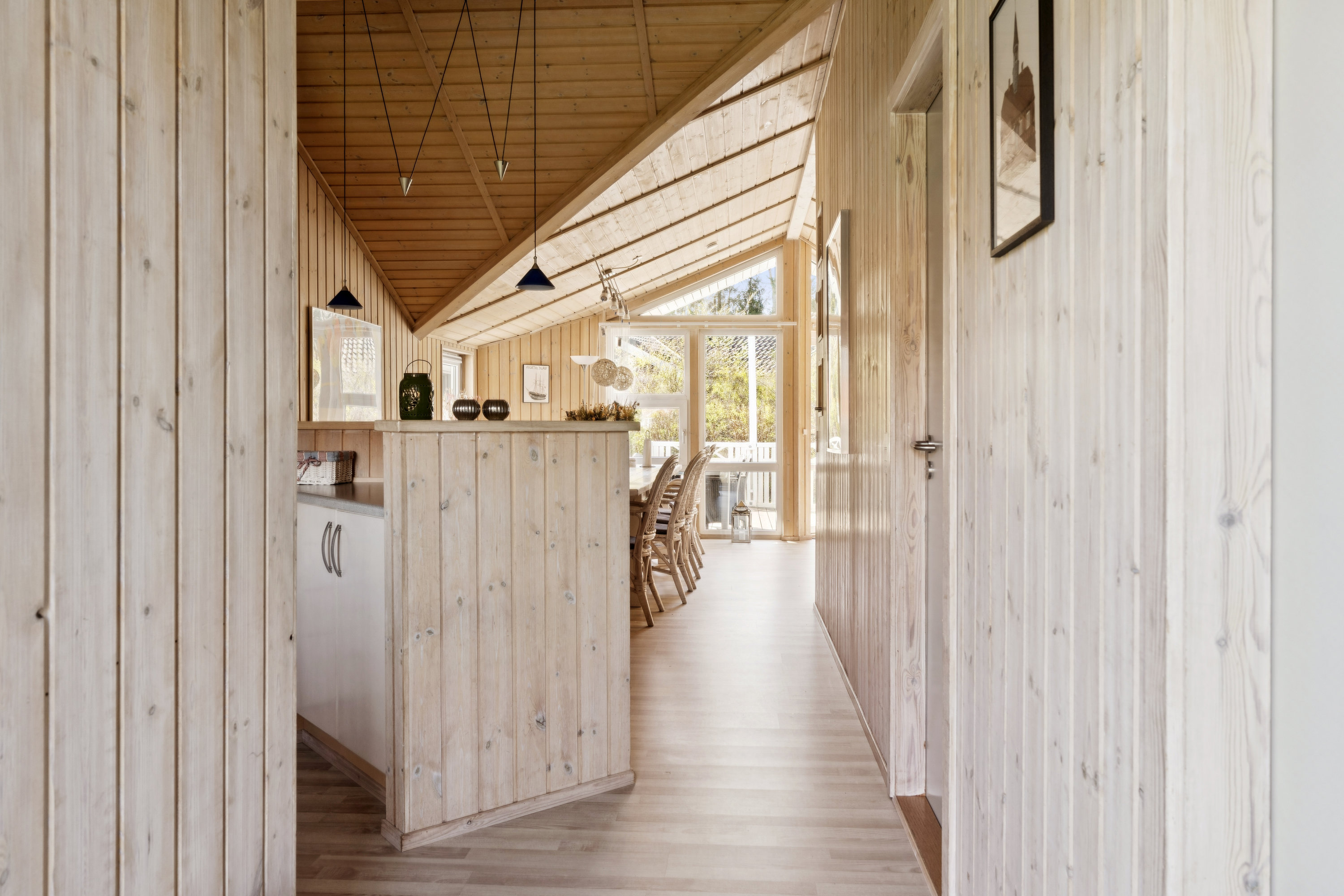 Fremhævet gang billede i fuldskærmstilstand. Billede af Bækholmen 14, 8400 Ebeltoft