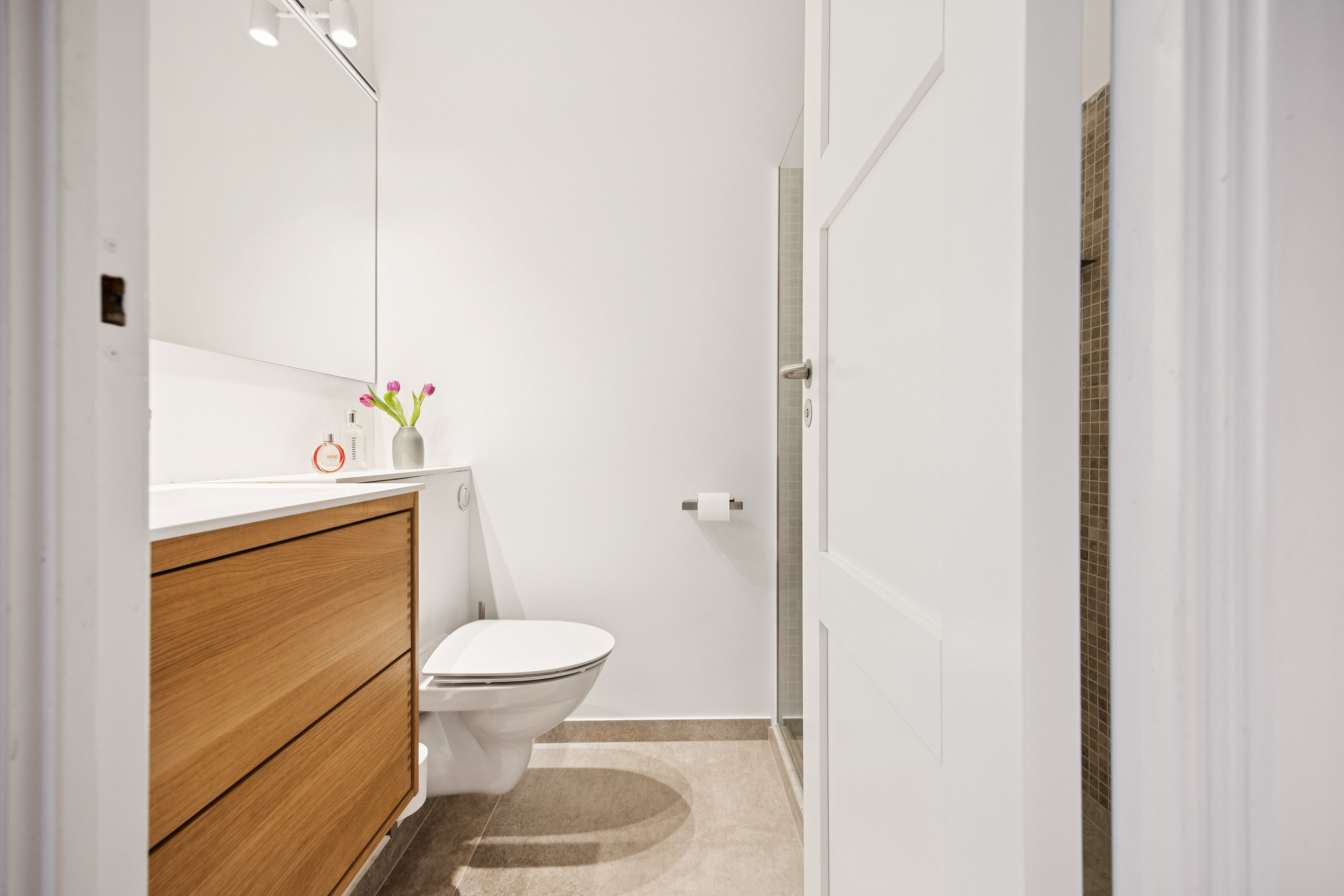 Fremhævet badeværelse billede i fuldskærmstilstand. Billede af Nordre Fasanvej 62, 2. 22., 2000 Frederiksberg