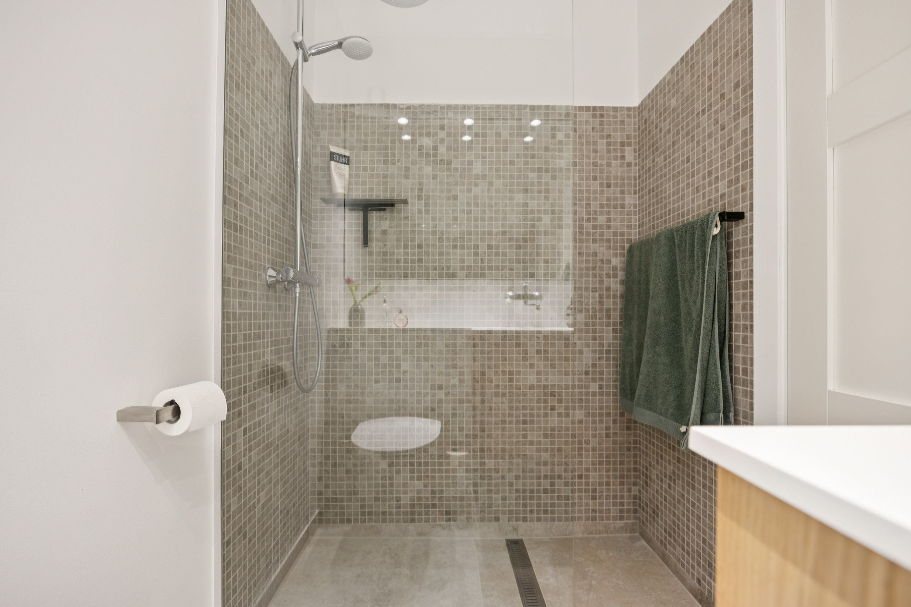 Fremhævet badeværelse billede i fuldskærmstilstand. Billede af Nordre Fasanvej 62, 2. 22., 2000 Frederiksberg