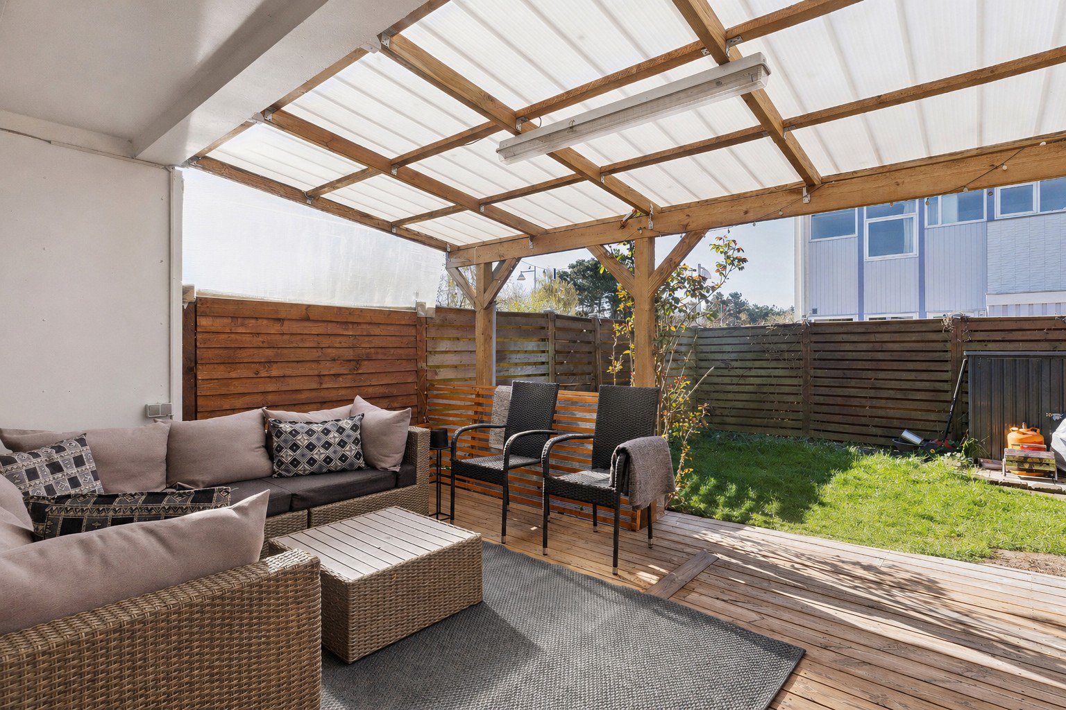 Fremhævet  billede i fuldskærmstilstand. Billede af Fiskerhusene 15, 2620 Albertslund