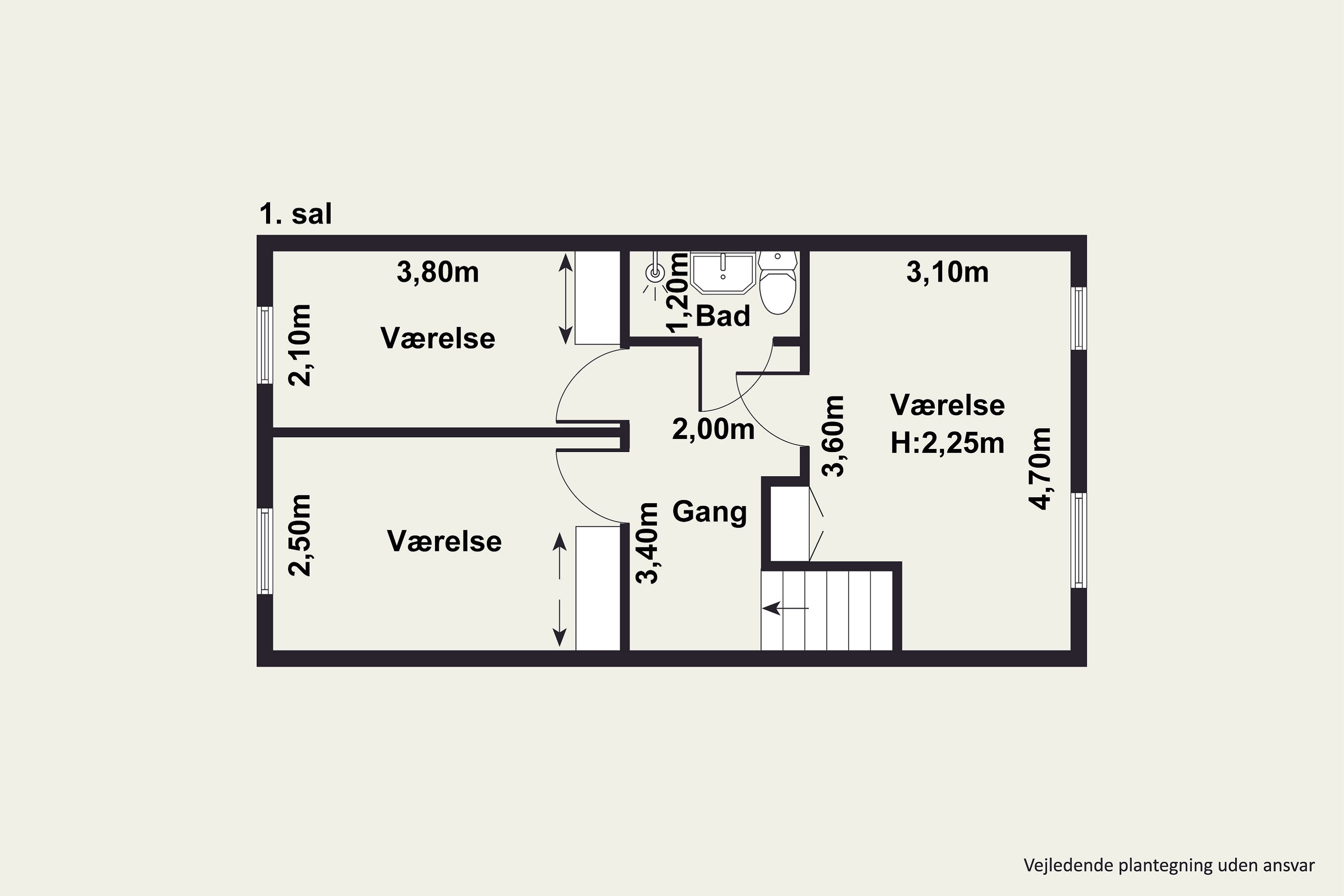 Plantegninger billede af Gertrud Rasks Vej 122, Gug, 9210 Aalborg SØ