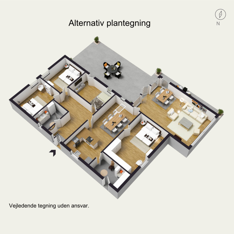 Plantegninger billede af Dalgårdsvej 42, 6600 Vejen