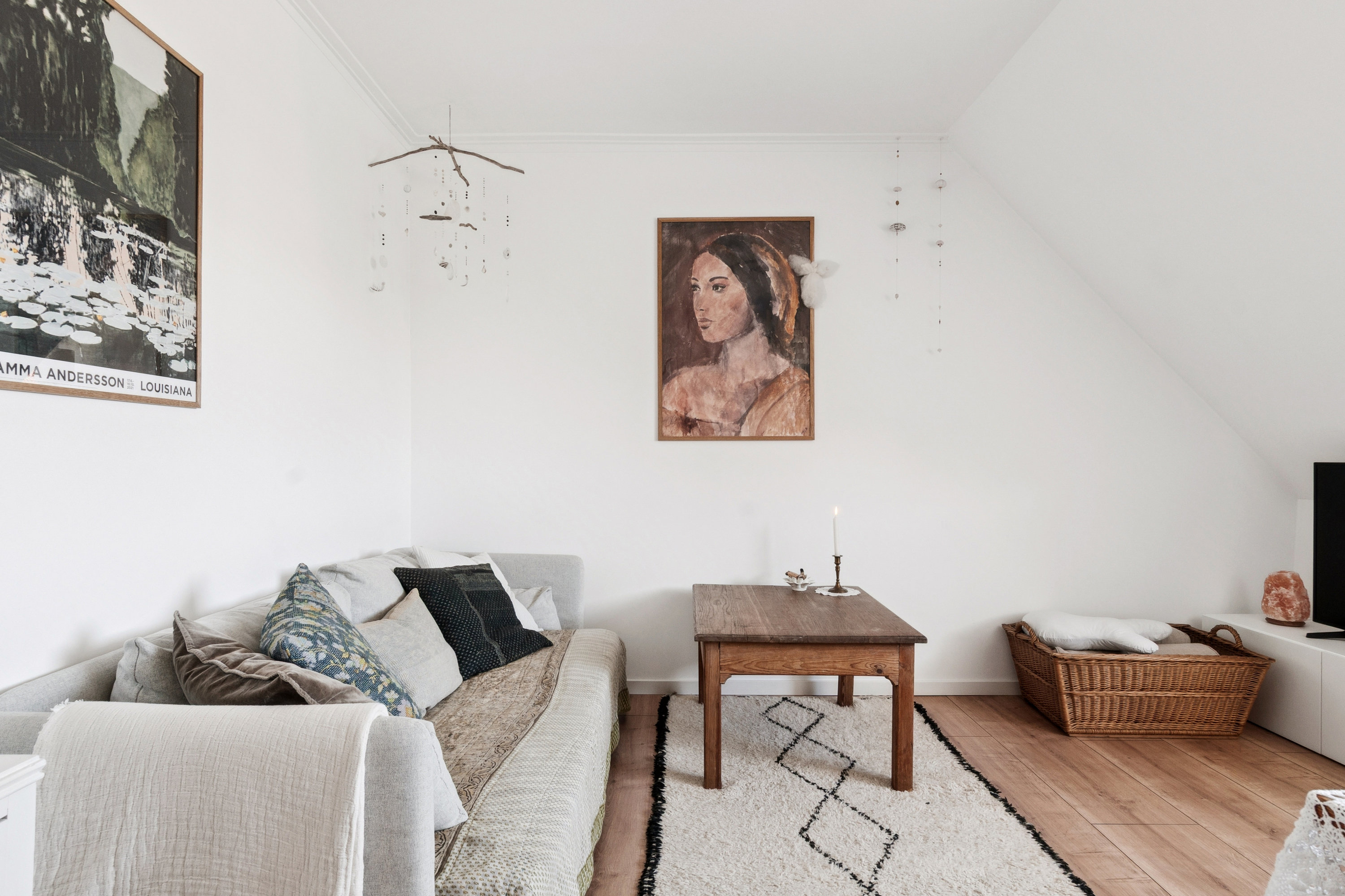 Fremhævet stue billede i fuldskærmstilstand. Billede af Sabroesvej 15B, 2. th., 3000 Helsingør