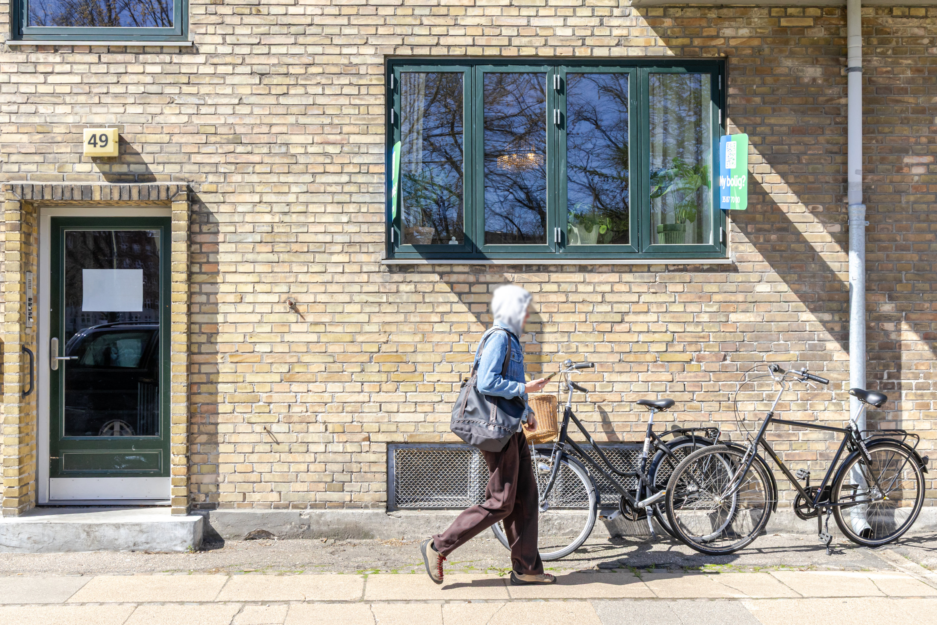 Fremhævet andet billede i fuldskærmstilstand. Billede af Krogerupgade 49, st.. th., 2200 København N