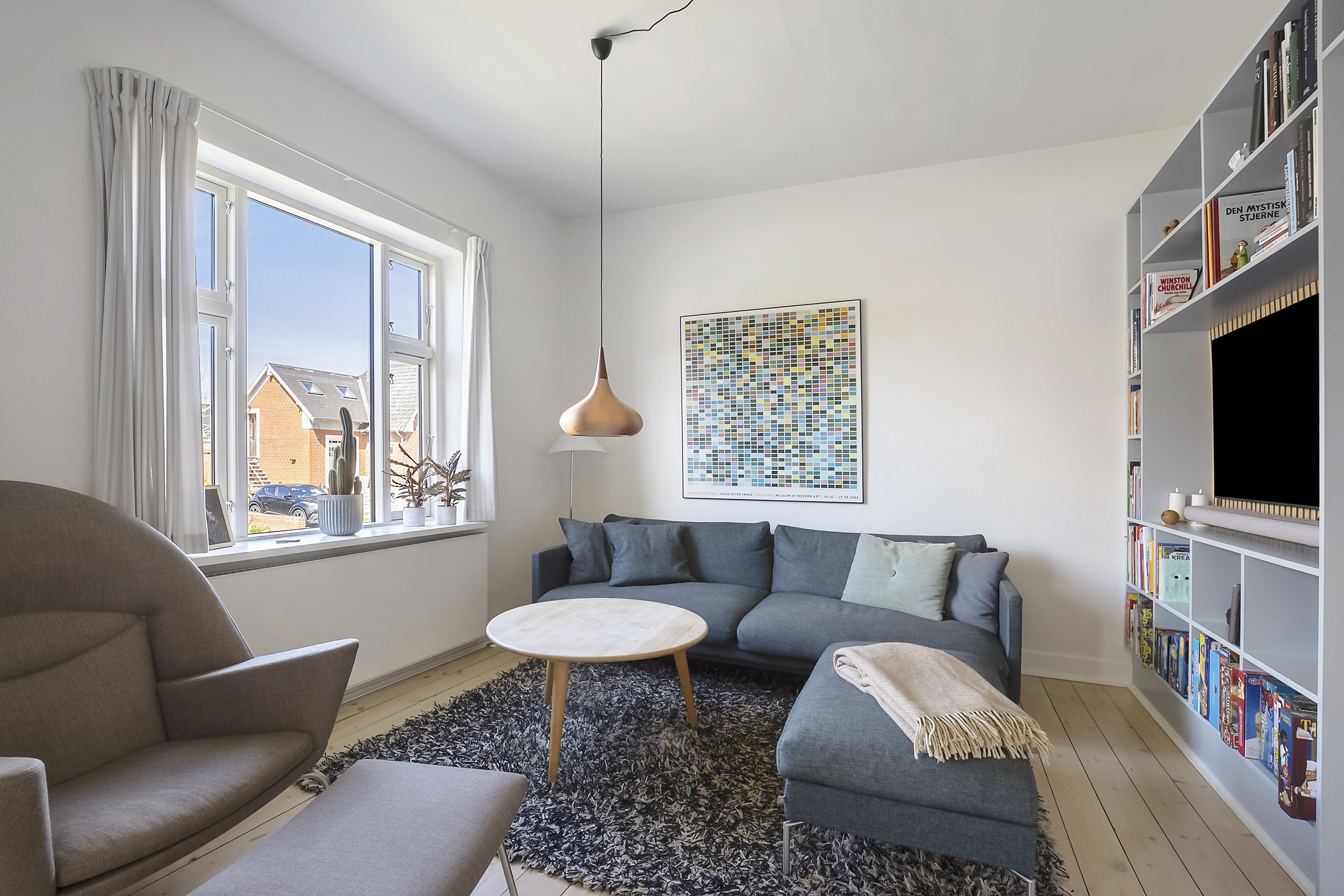 Fremhævet stue billede i fuldskærmstilstand. Billede af Marienlystvej 7, 5000 Odense C