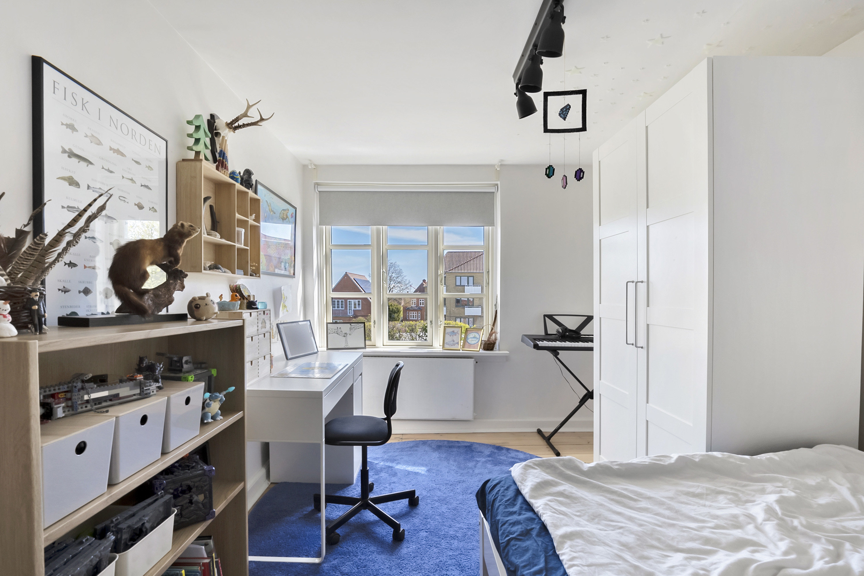 Fremhævet soveværelse billede i fuldskærmstilstand. Billede af Marienlystvej 7, 5000 Odense C