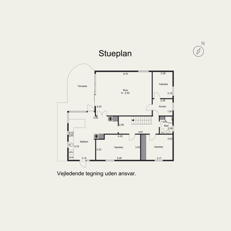 Plantegninger billede af Spangsvej 46, Paarup, 5210 Odense NV