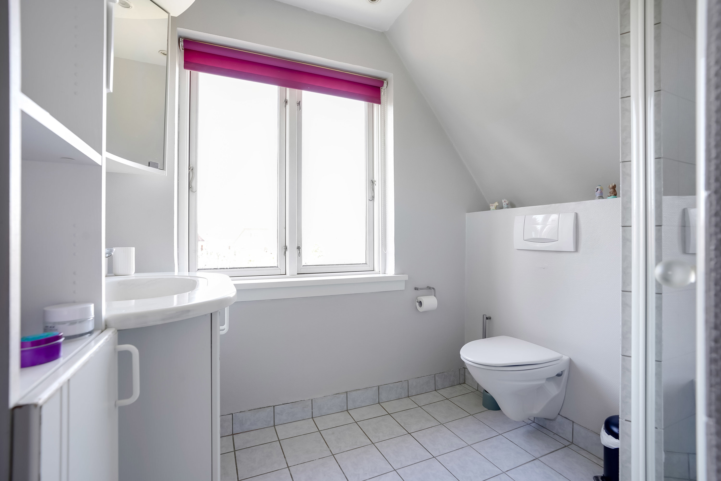 Fremhævet toilet billede i fuldskærmstilstand. Billede af Adlerhusvej 23, 5500 Middelfart