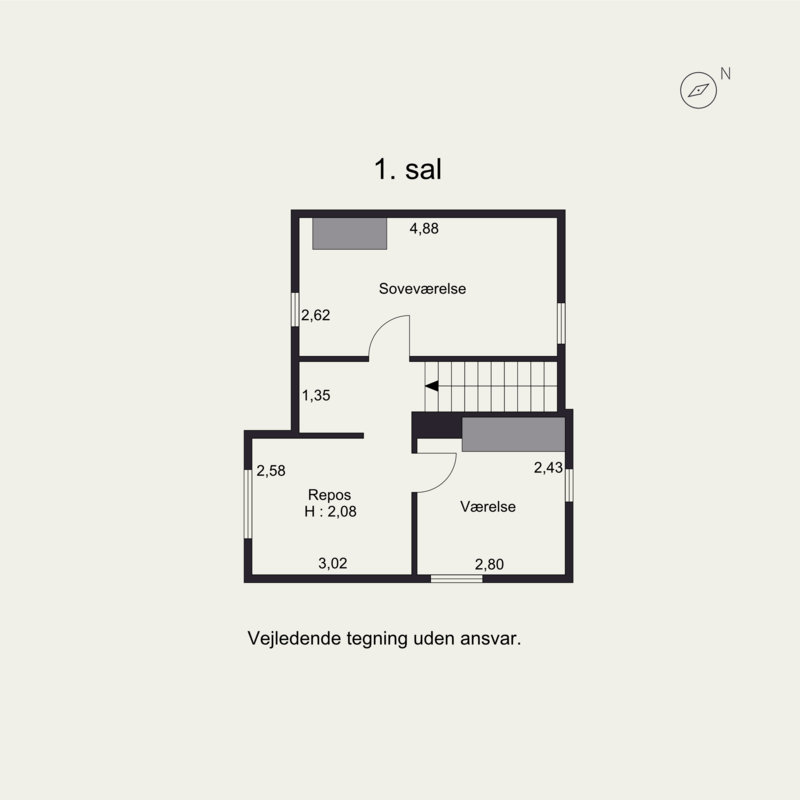 Plantegninger billede af Havnegade 44, Hou, 8300 Odder