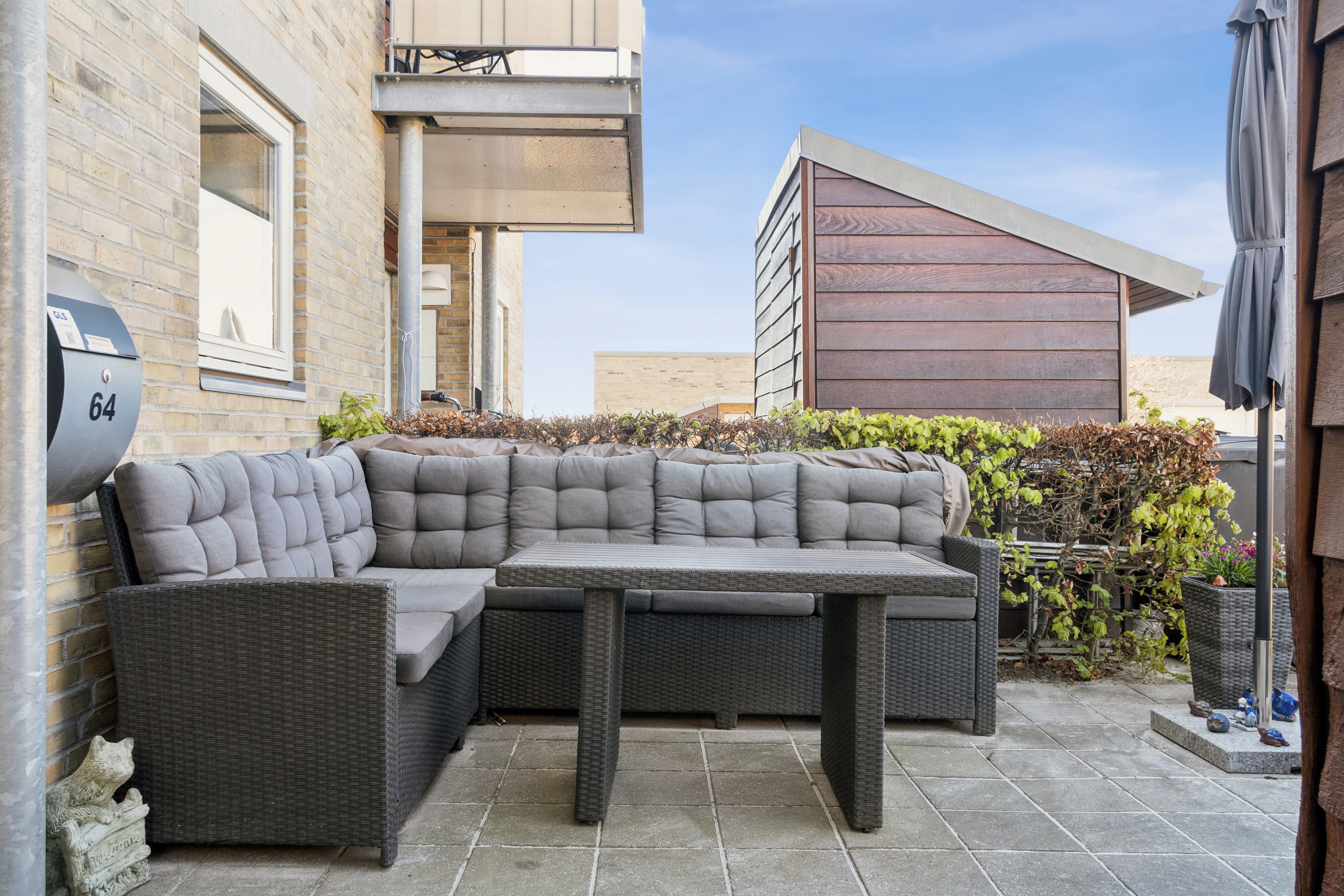 Fremhævet terrasse billede i fuldskærmstilstand. Billede af Bjørnebakkevej 64, Bjørnebakken, 3300 Frederiksværk