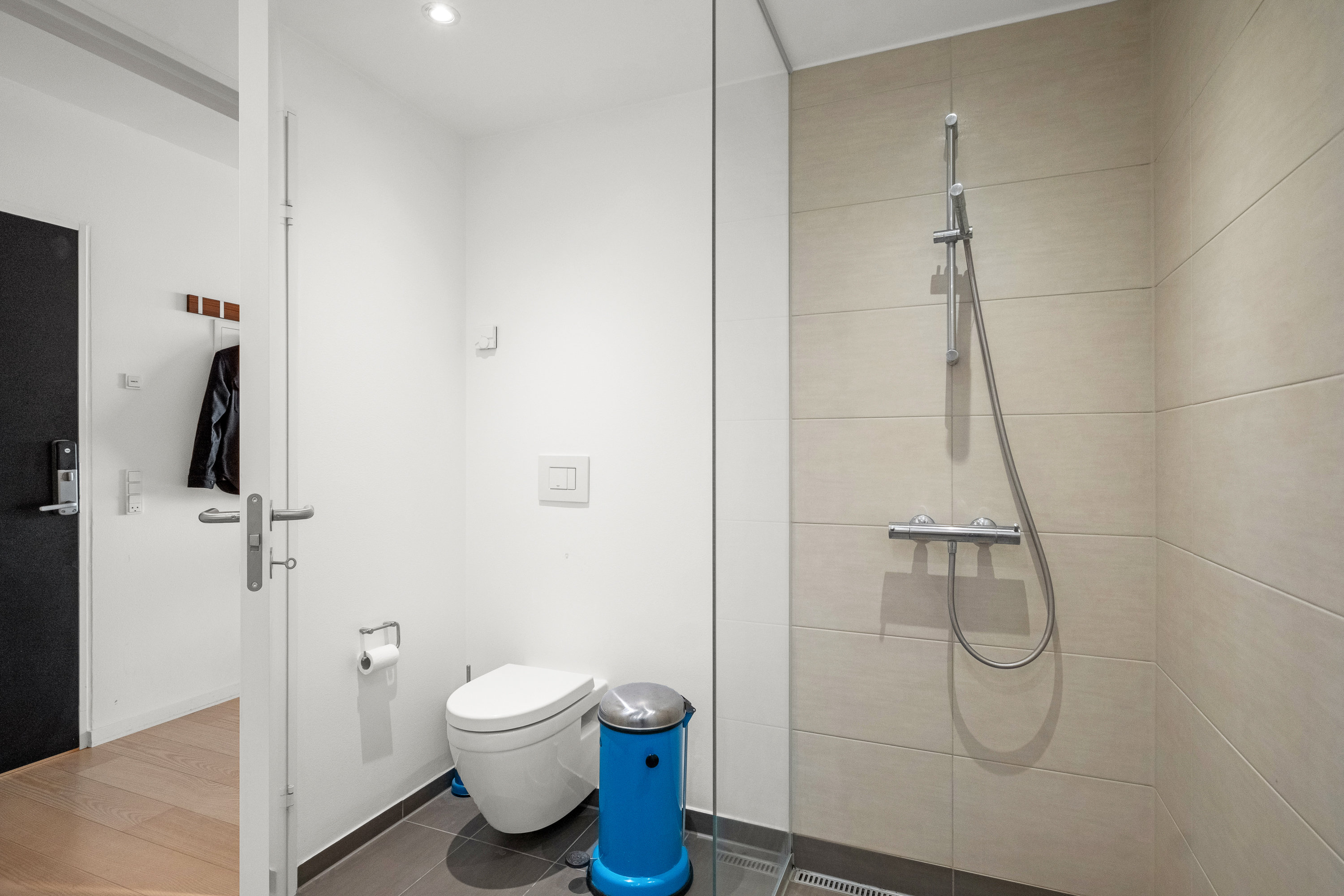 Fremhævet badeværelse billede i fuldskærmstilstand. Billede af Ceres Allé 7, 16. 1., 8000 Aarhus C