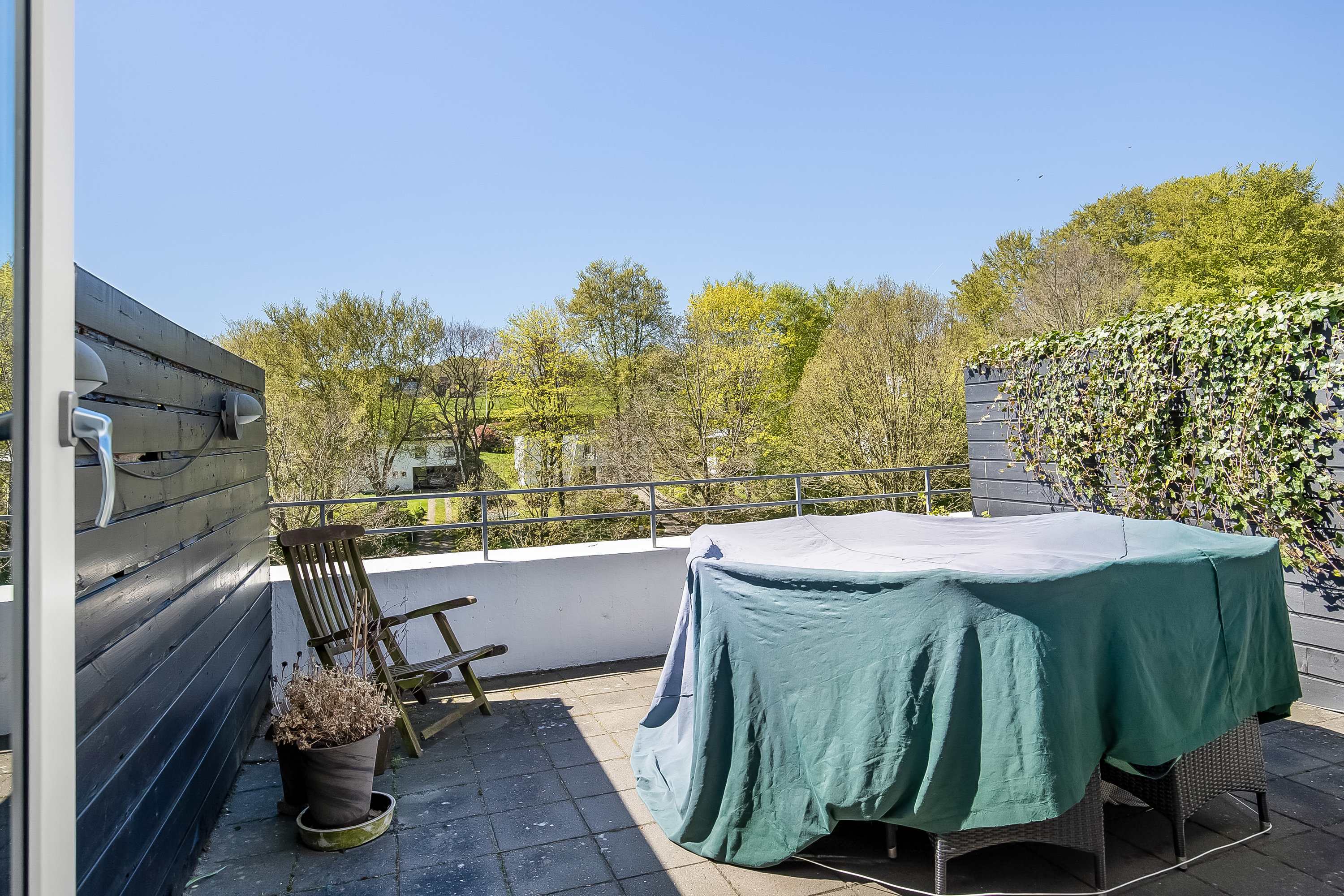 Fremhævet terrasse billede i fuldskærmstilstand. Billede af Terrasseparken 11, Strandhuse, 6000 Kolding