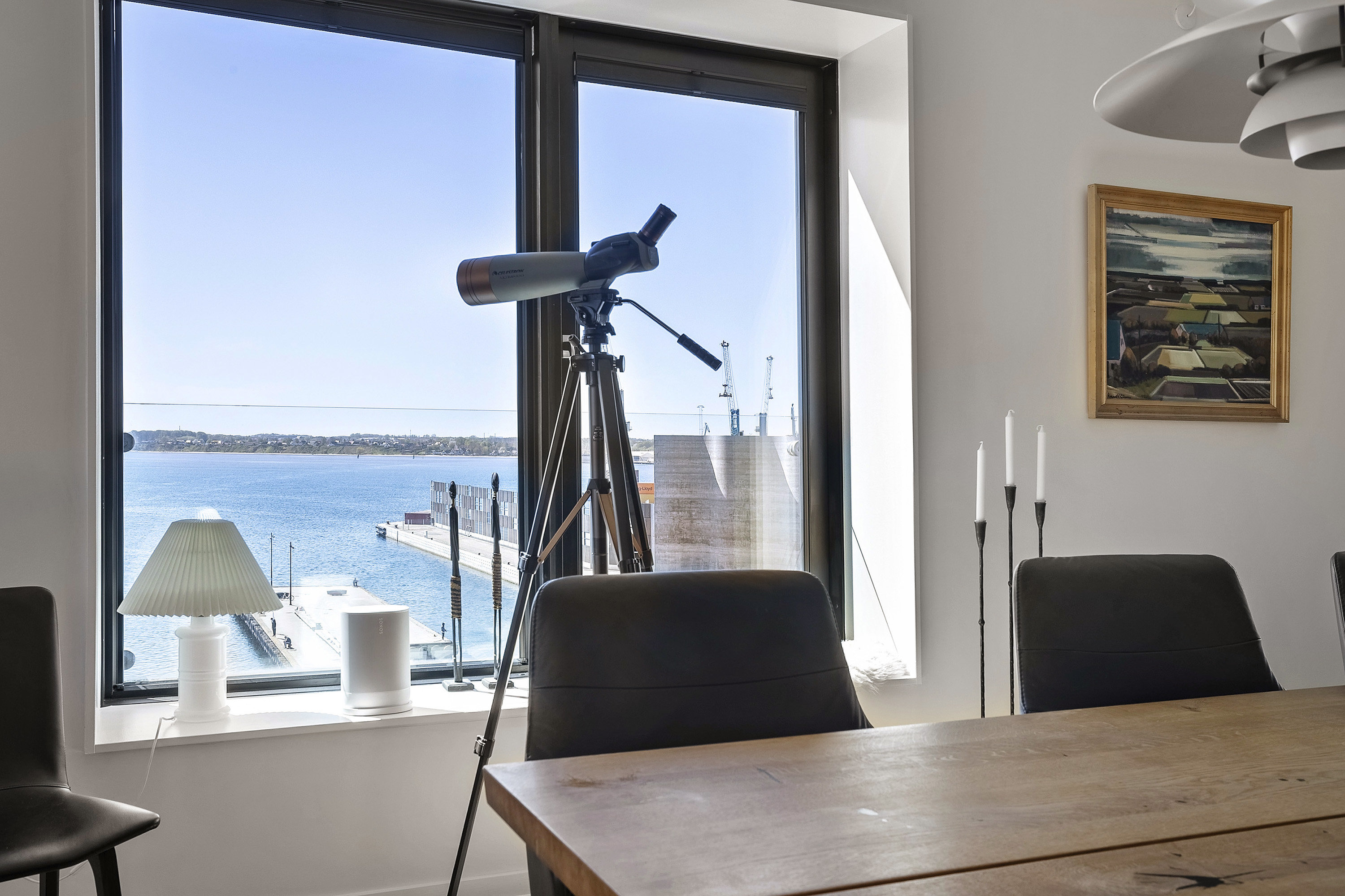 Fremhævet spisestue billede i fuldskærmstilstand. Billede af Toldkammeret 9, 5. 2., 7000 Fredericia