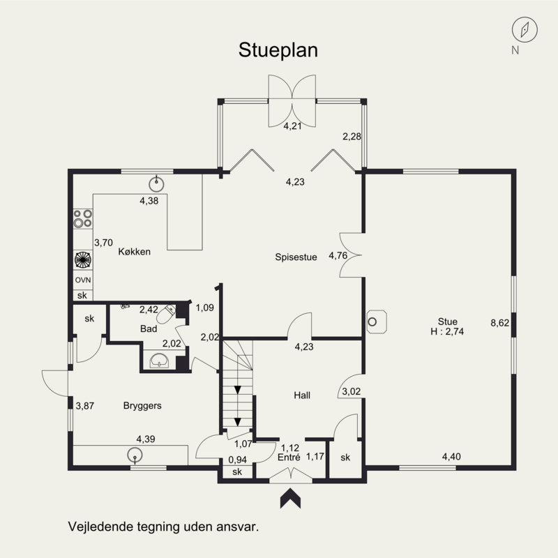 Plantegninger billede af Højbyvej 7, Højby, 5260 Odense S