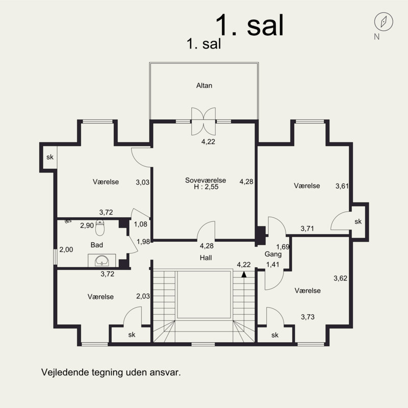 Plantegninger billede af Højbyvej 7, Højby, 5260 Odense S