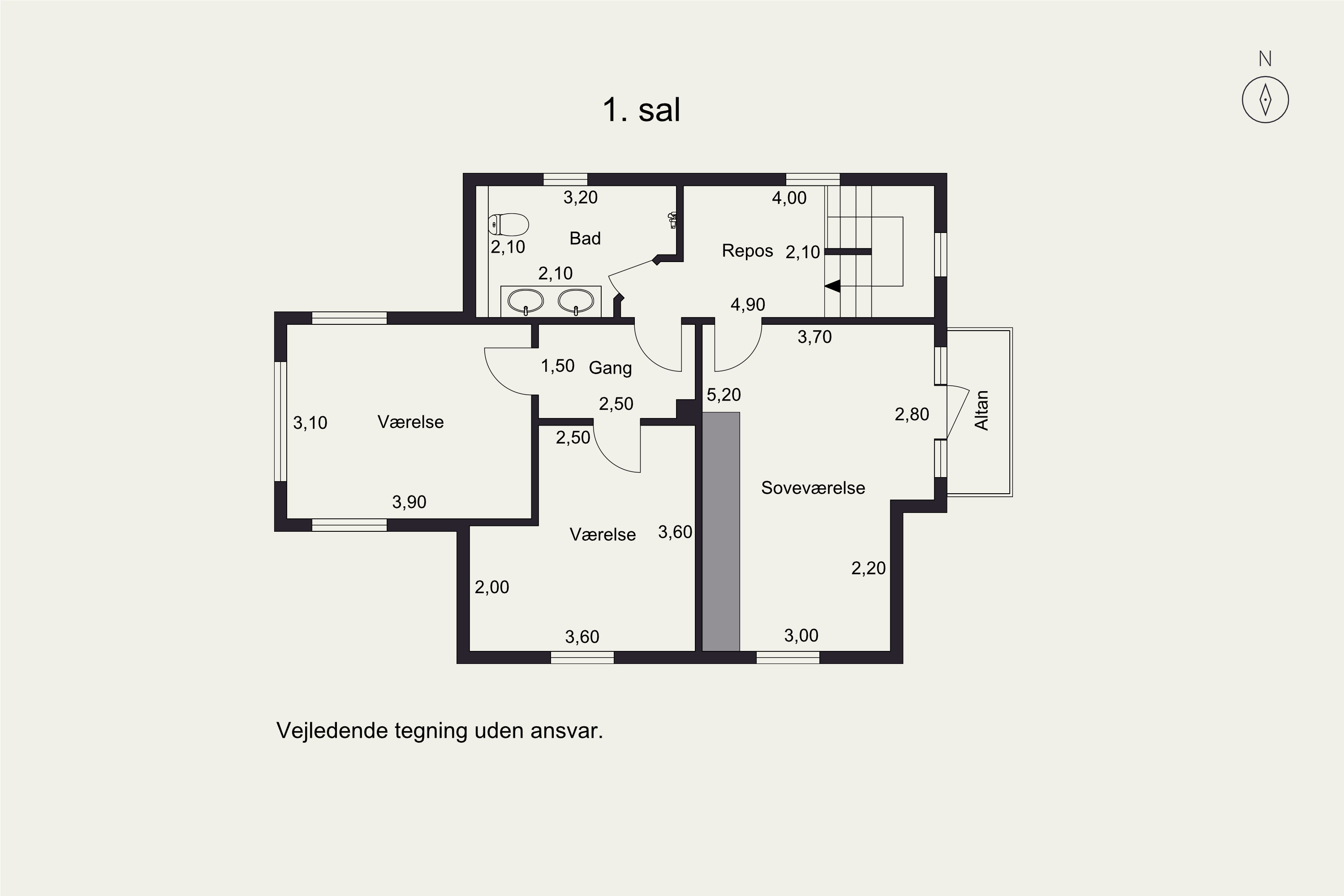 Plantegninger billede af Egeskovvej 93, 7000 Fredericia