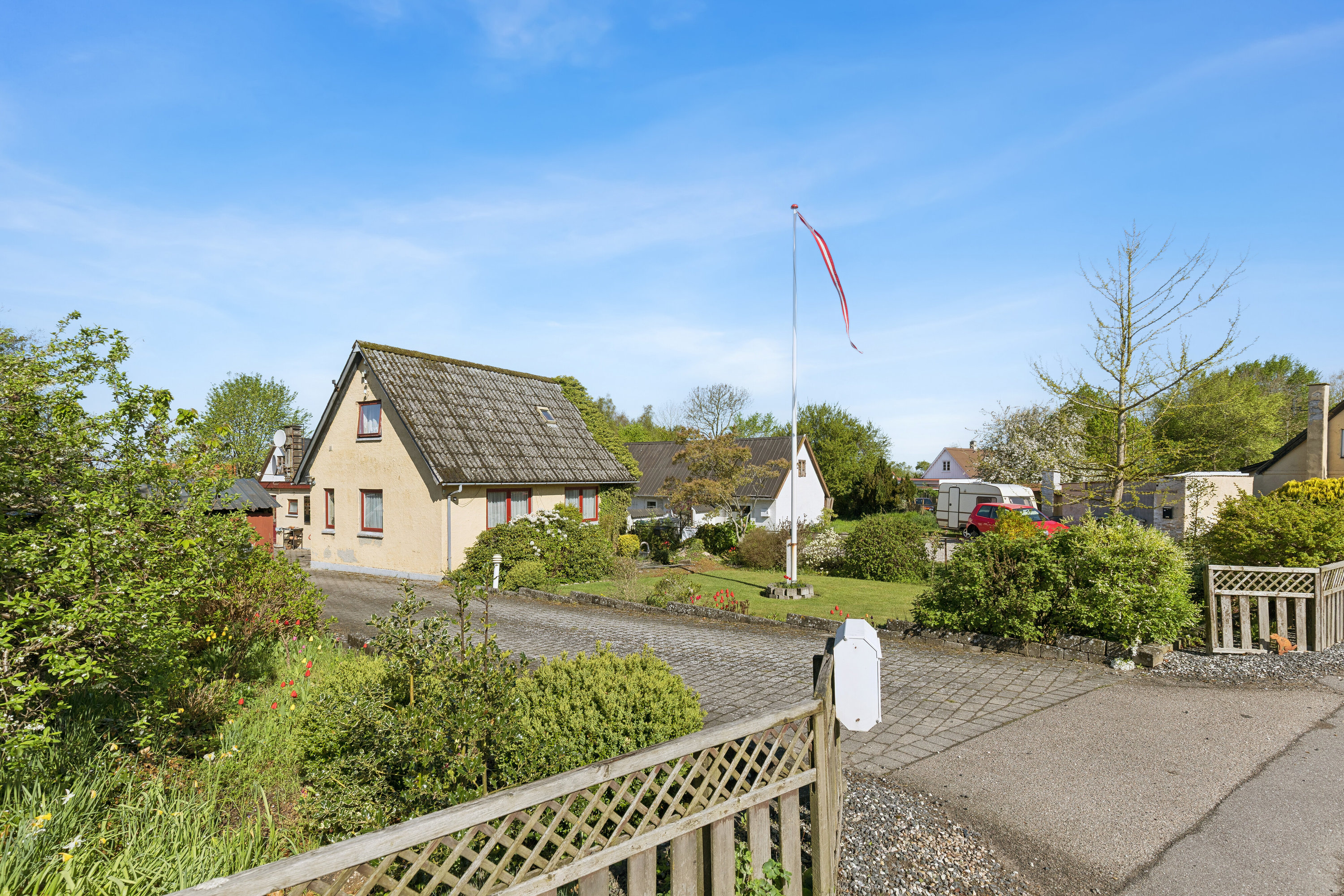 Fremhævet set fra vejen billede i fuldskærmstilstand. Billede af Skælskør Landevej 48, Lundforlund, 4200 Slagelse