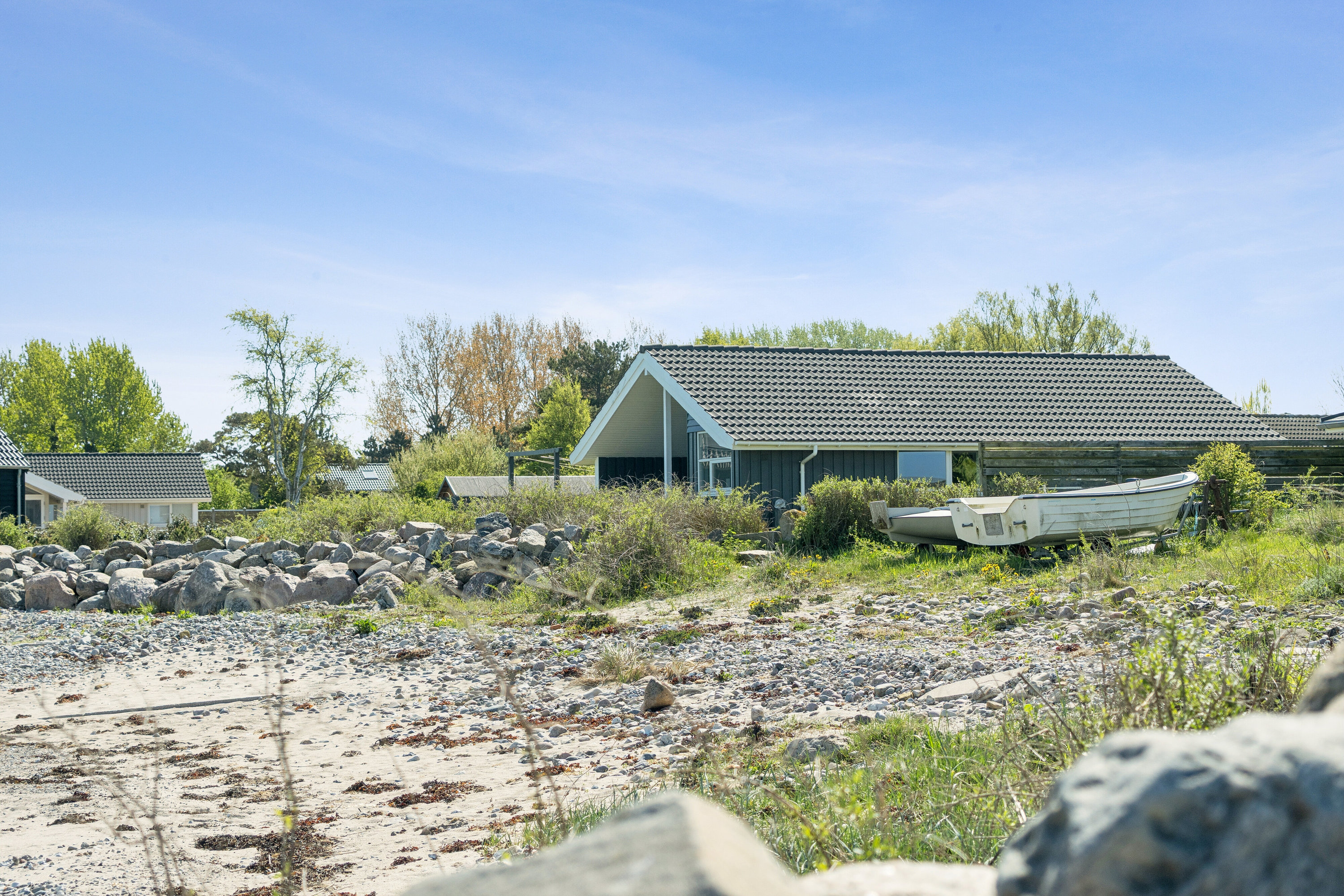 Fremhævet set fra haven billede i fuldskærmstilstand. Billede af Broholmvej 69B, 4220 Korsør