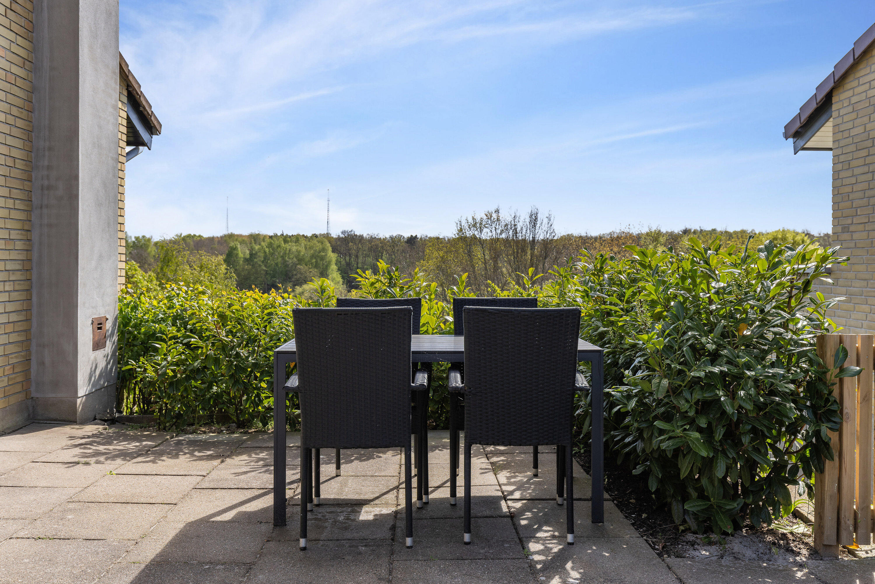 Fremhævet terrasse billede i fuldskærmstilstand. Billede af Munkebakken 21, 4400 Kalundborg
