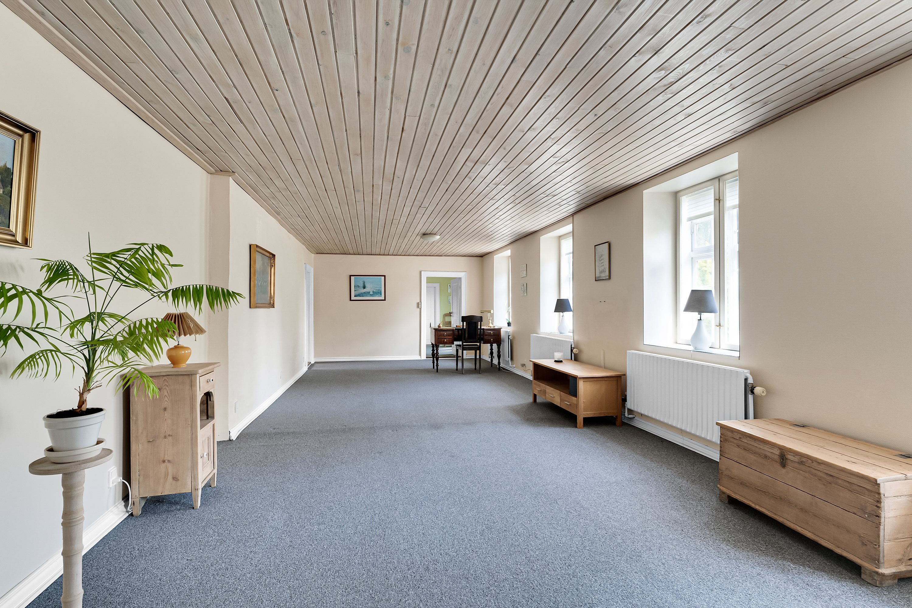 Fremhævet stue billede i fuldskærmstilstand. Billede af Stationsvej 42, 8981 Spentrup