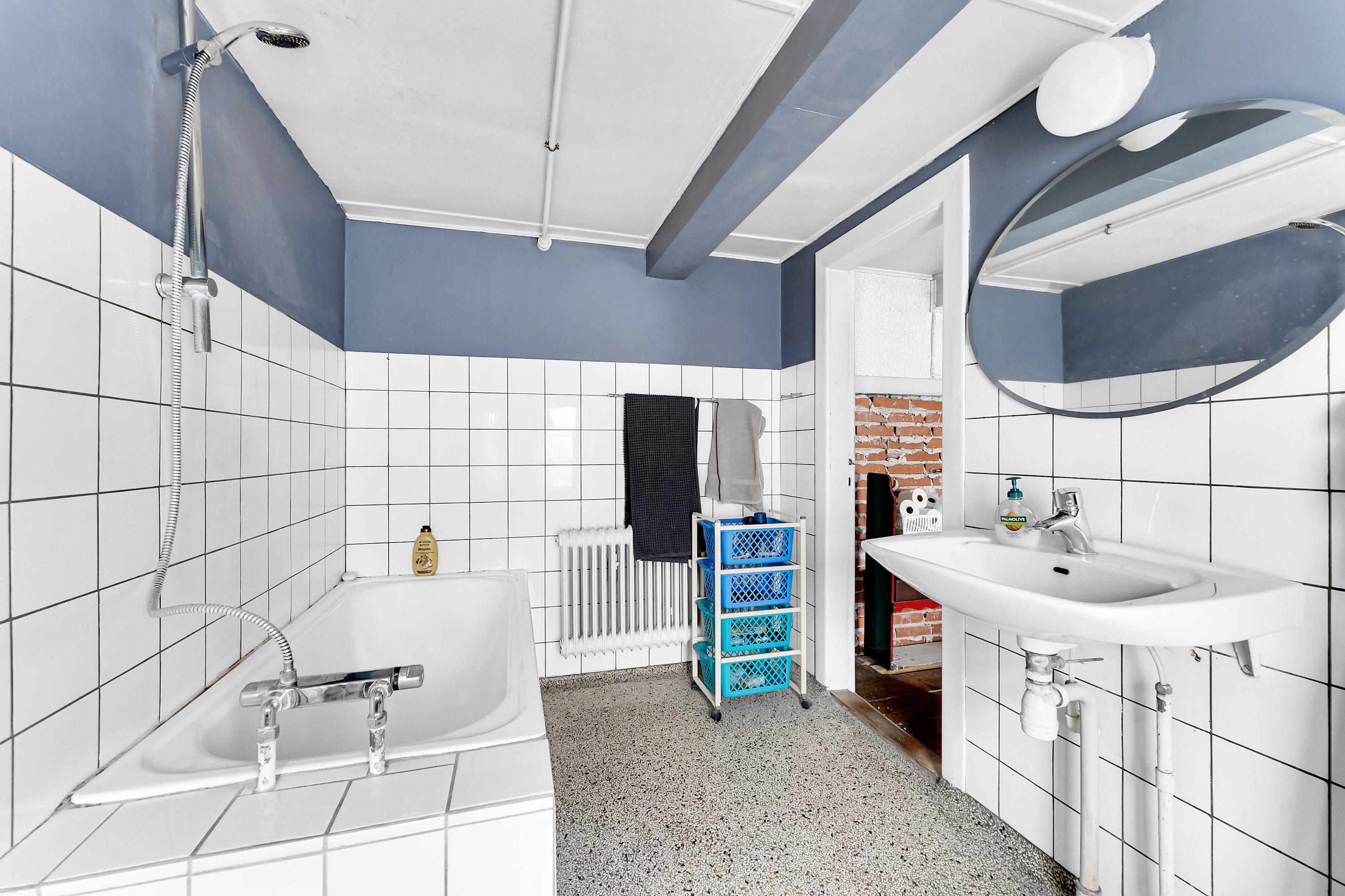 Fremhævet badeværelse billede i fuldskærmstilstand. Billede af Stationsvej 42, 8981 Spentrup