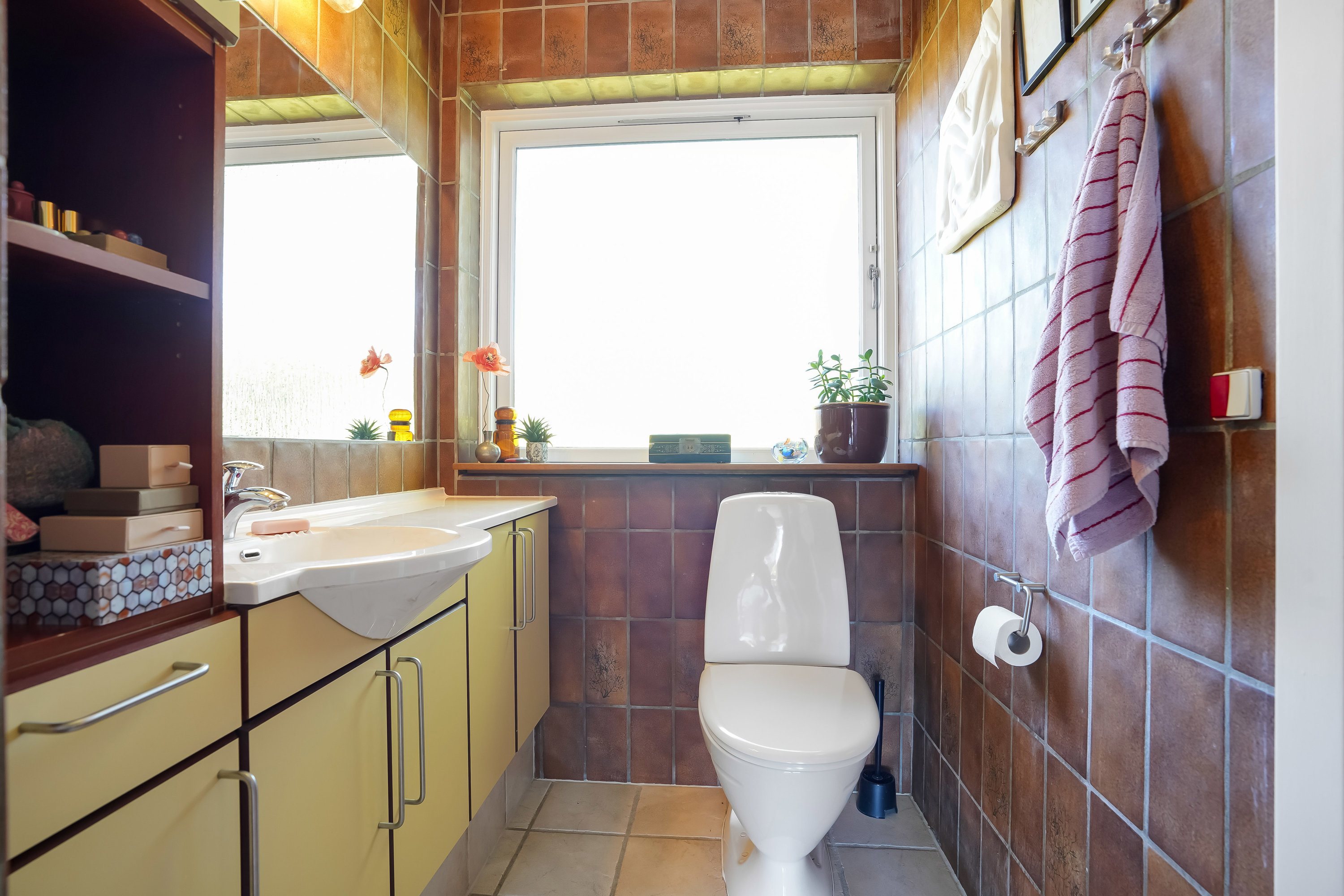 Fremhævet toilet billede i fuldskærmstilstand. Billede af Fasanvej 3, 7300 Jelling