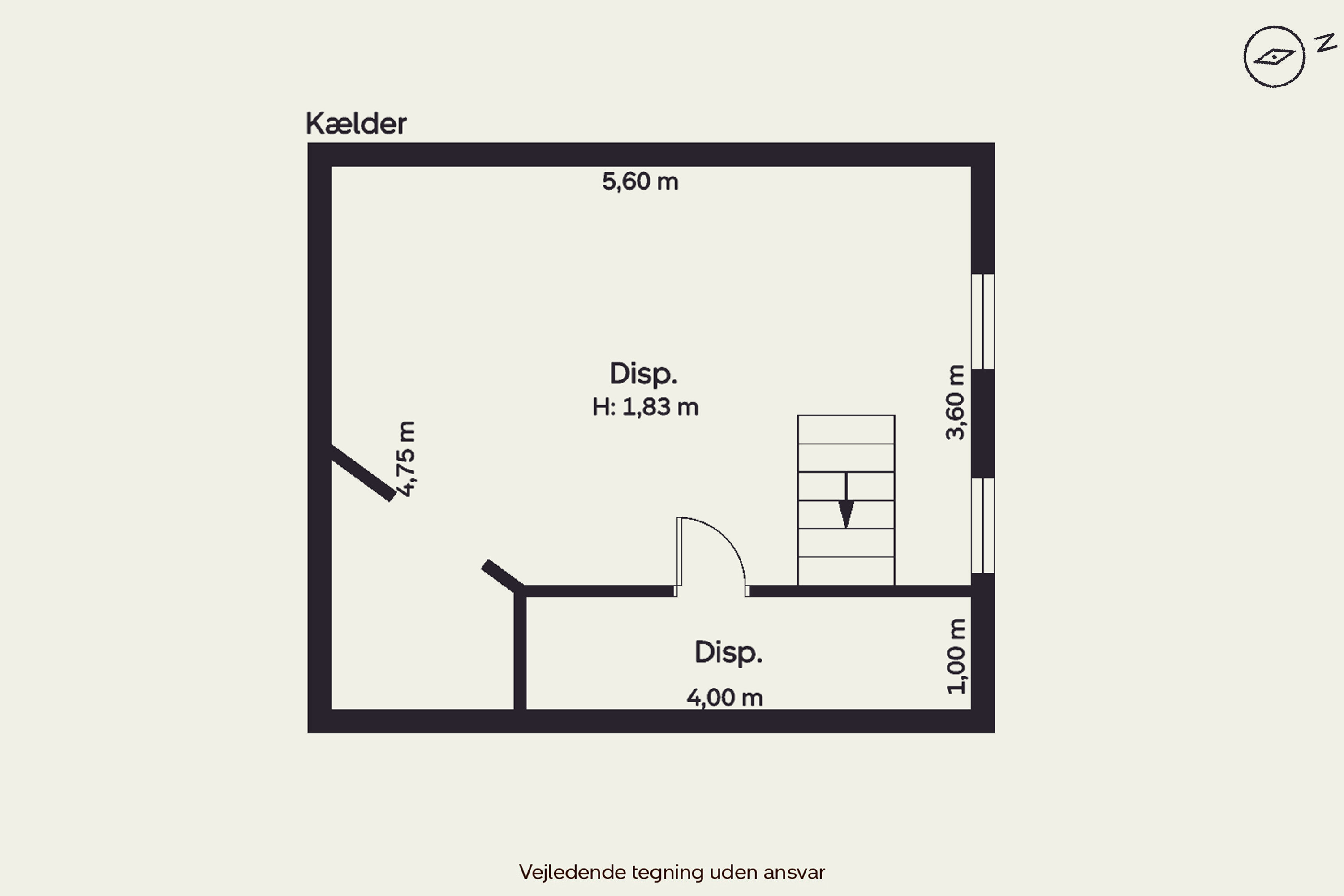 Plantegninger billede af Hans Schacksvej 182, 5300 Kerteminde