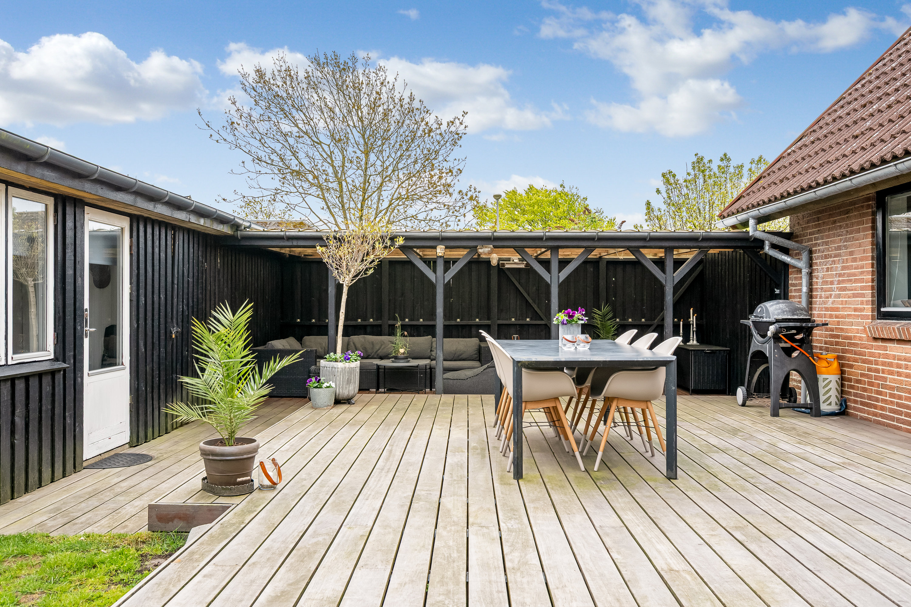 Fremhævet terrasse billede i fuldskærmstilstand. Billede af Kløverengen 5, Nordby, 6720 Fanø