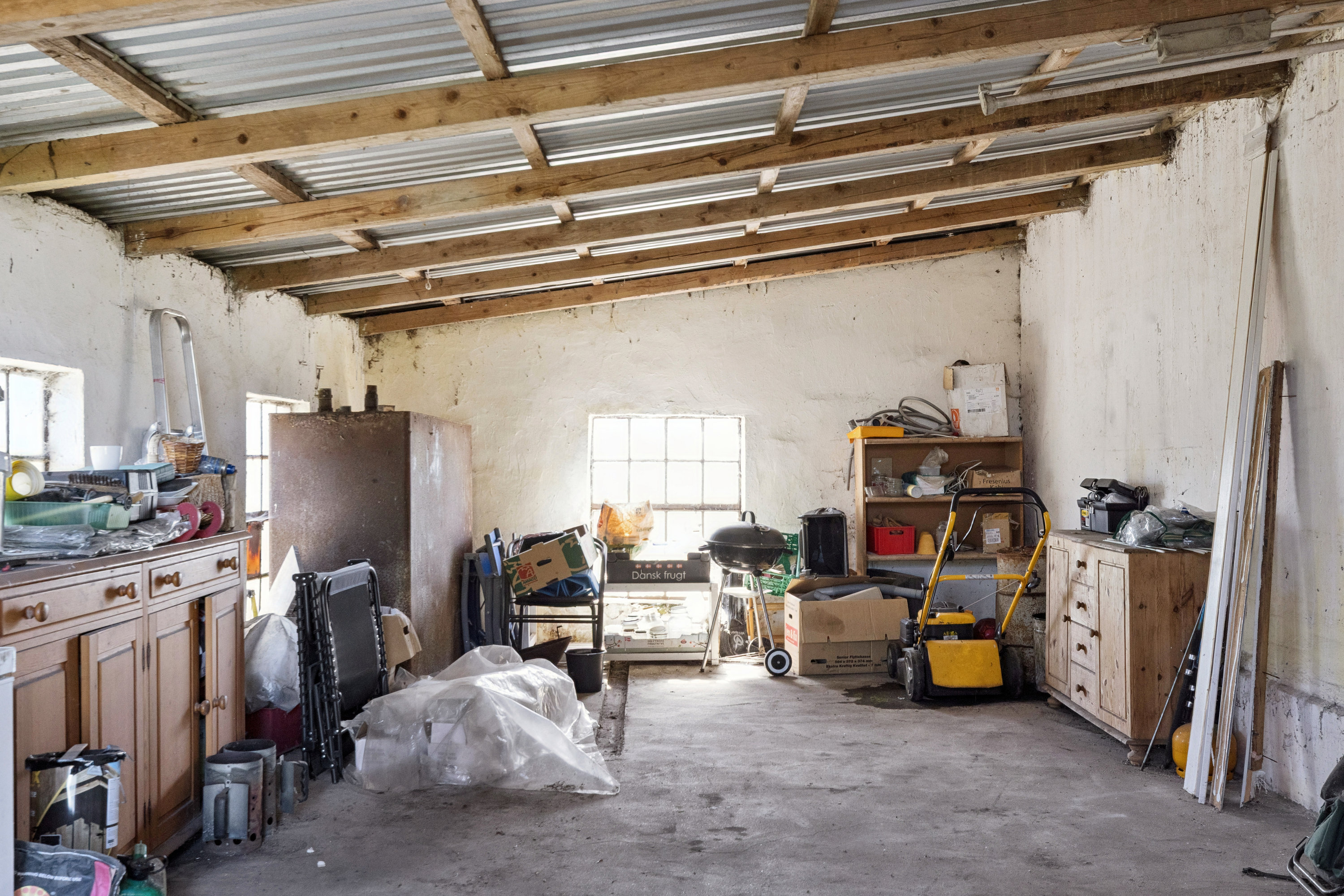 Fremhævet garage billede i fuldskærmstilstand. Billede af Lundsmarkvej 50, Lundsmark, 6760 Ribe